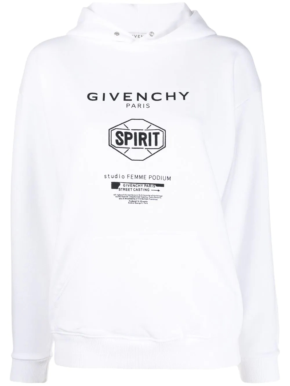 Spirit printed hoodie - 1