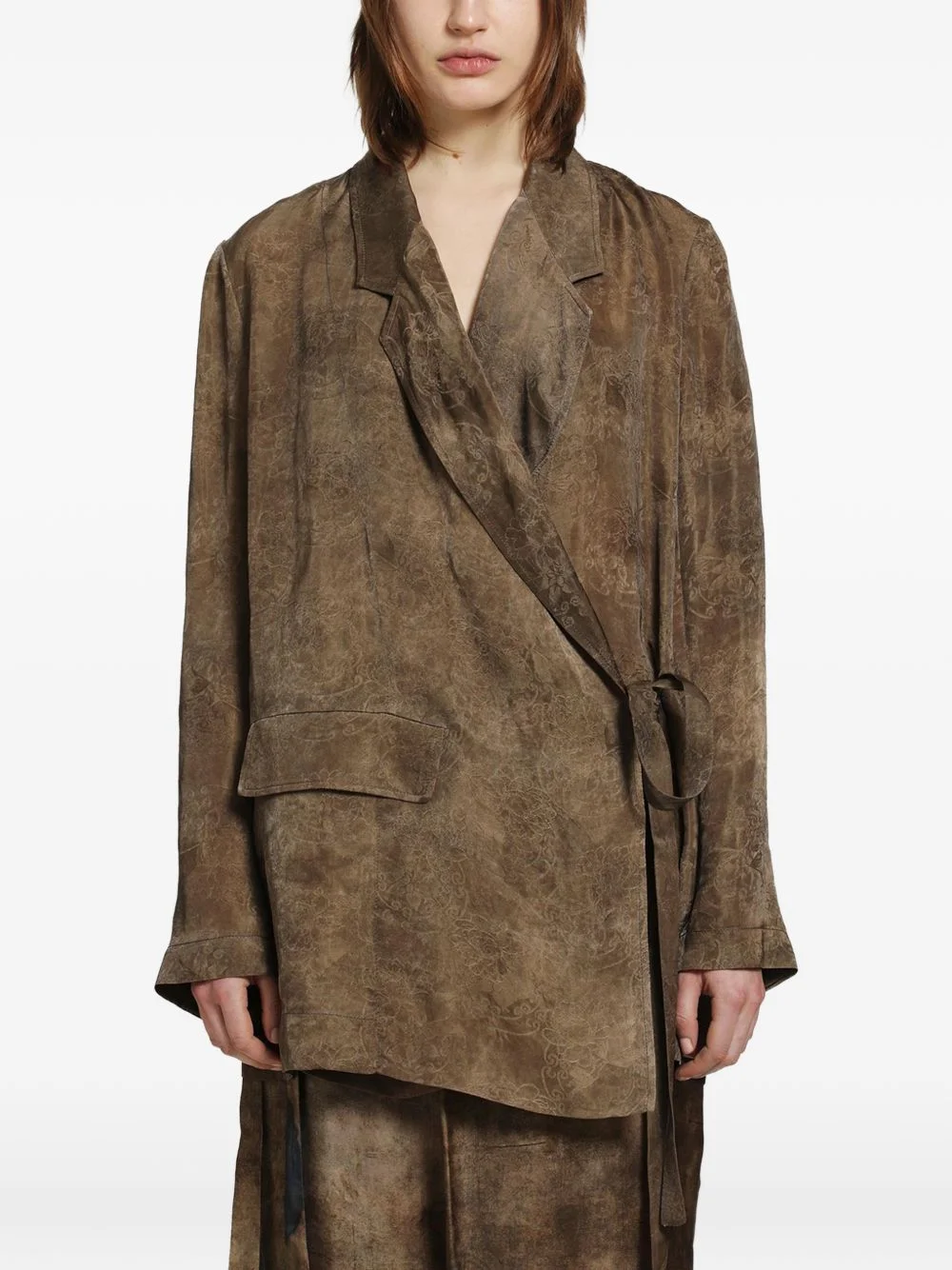Khloe wrap pocket jacket - 1