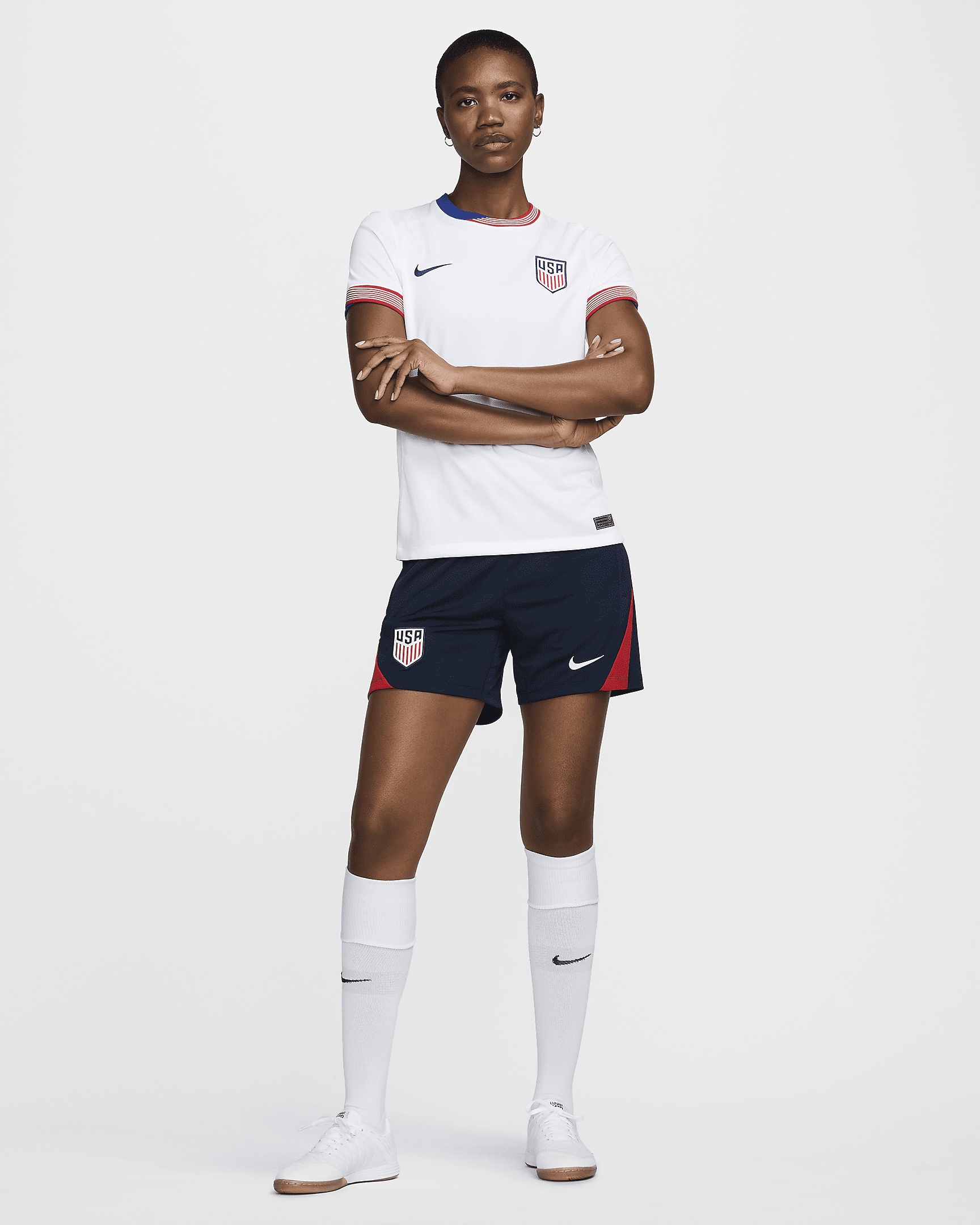 USMNT Strike Nike Women's Dri-FIT Soccer Knit Shorts - 8