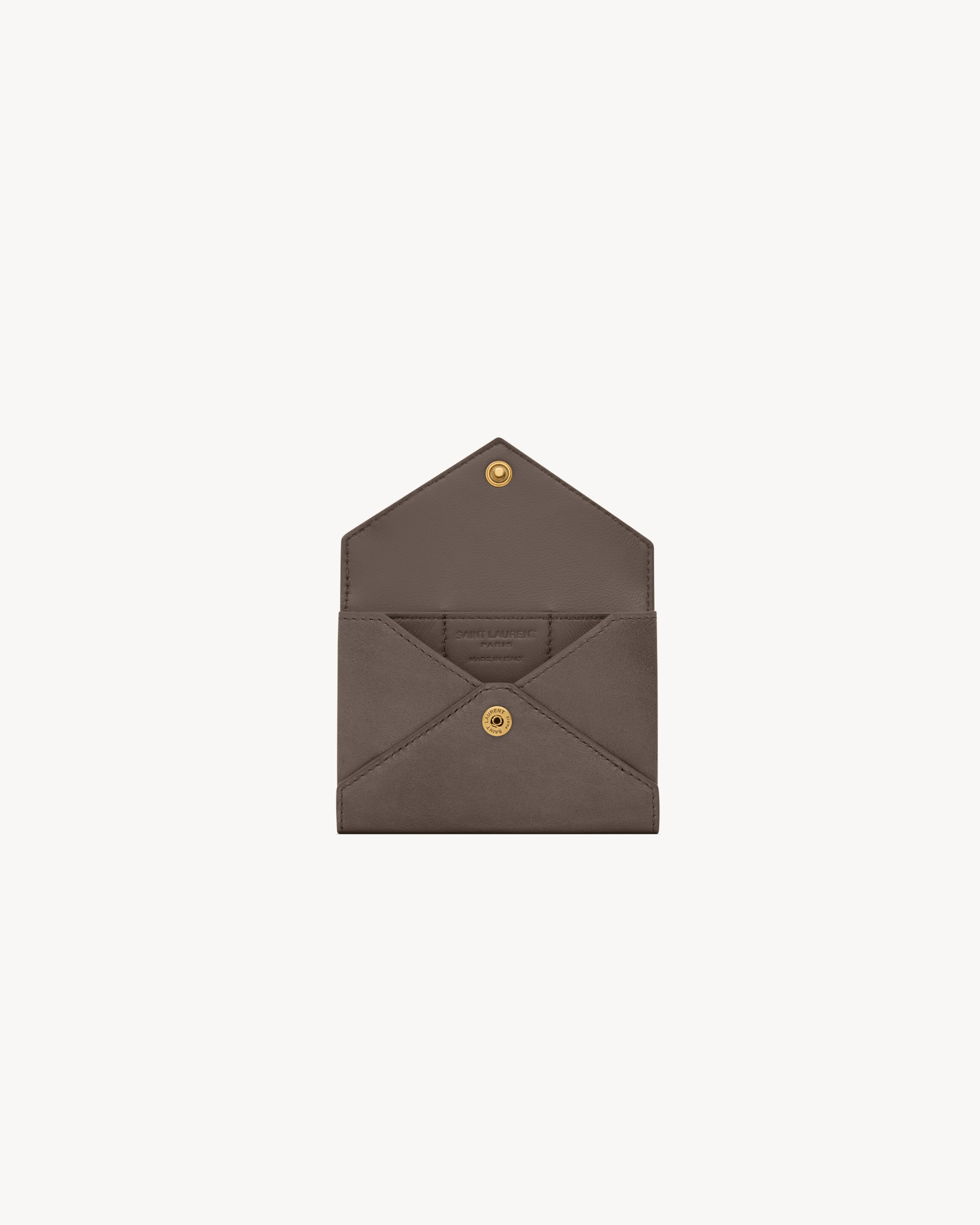 LETTER CARD CASE IN LEATHER - 4
