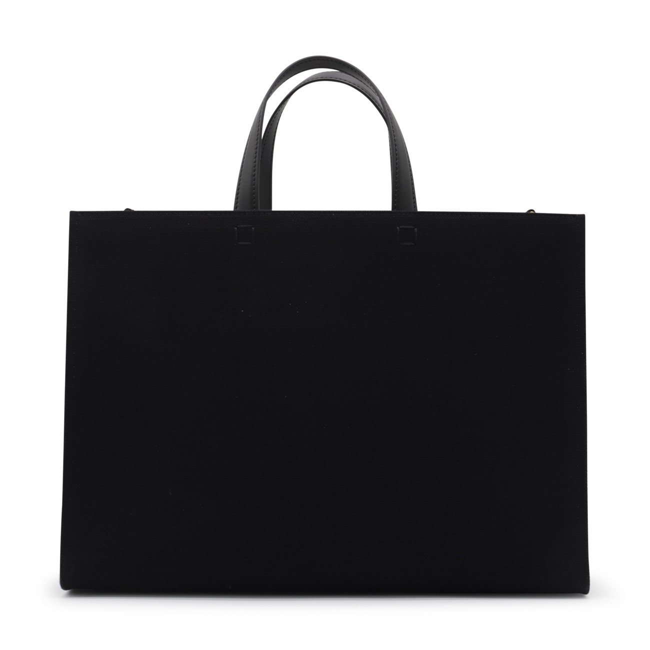 black canvas g-tote medium bag - 3