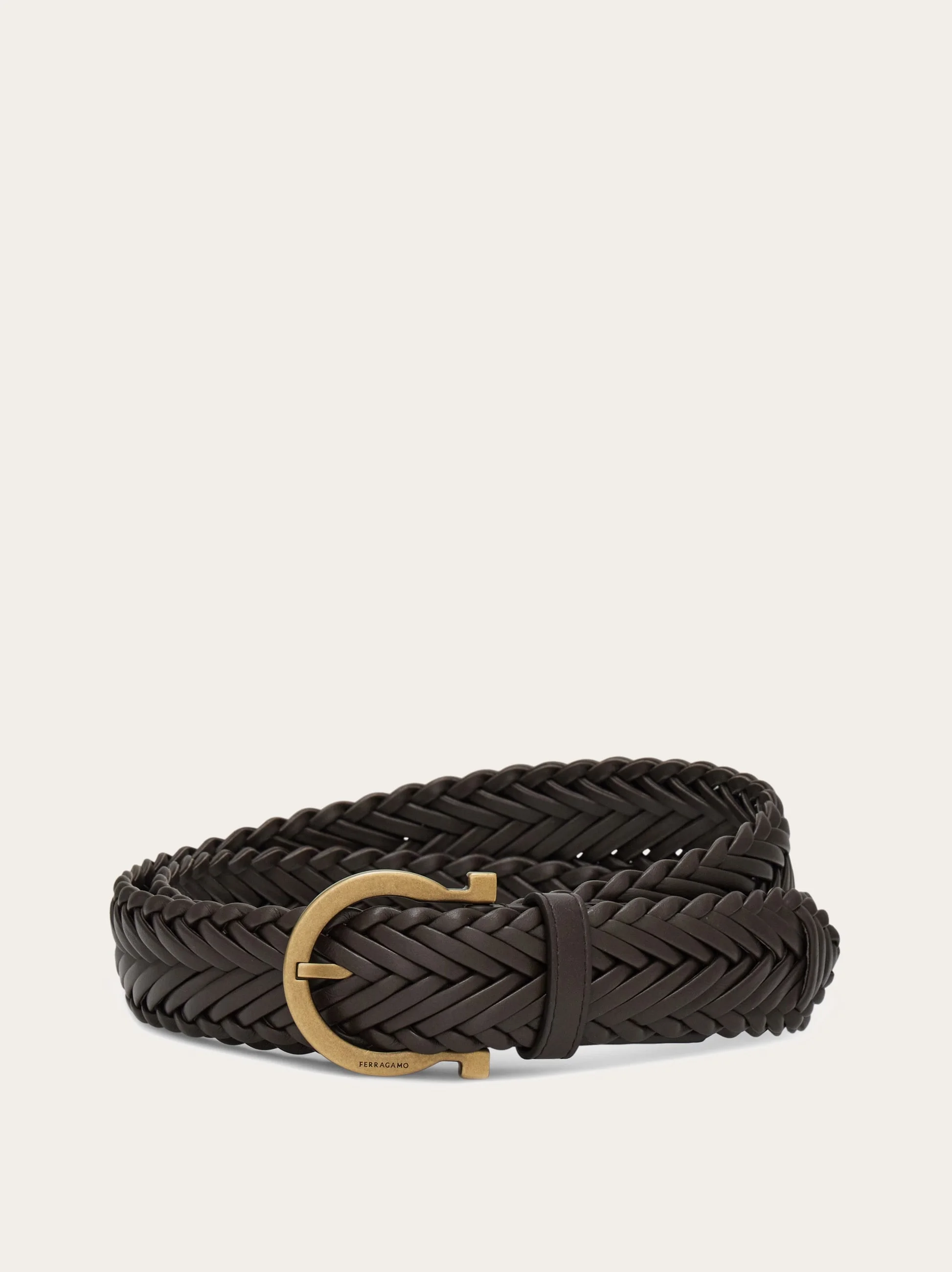 Gancini braided belt - 1