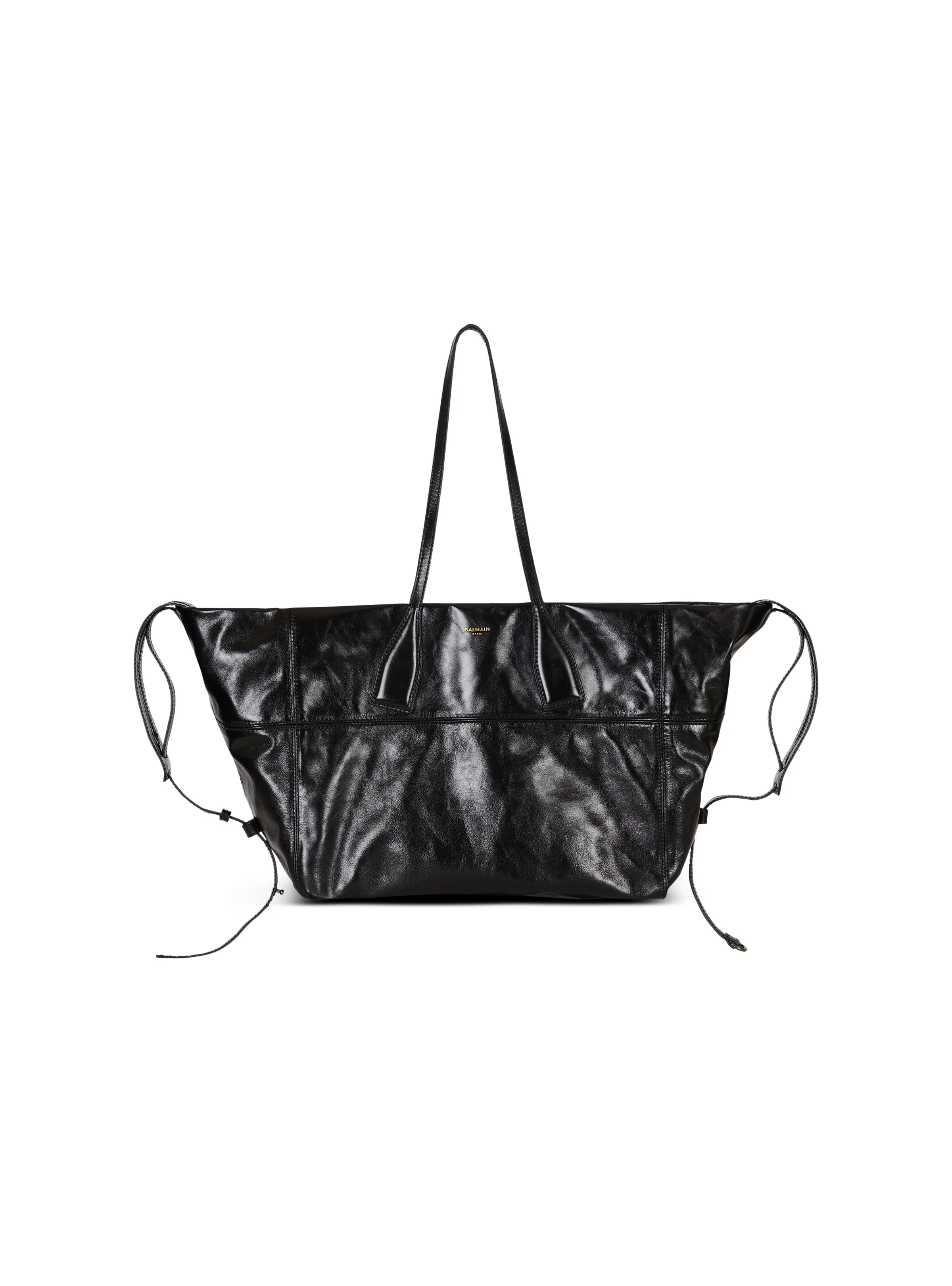 Track Zips calfskin tote bag - 1