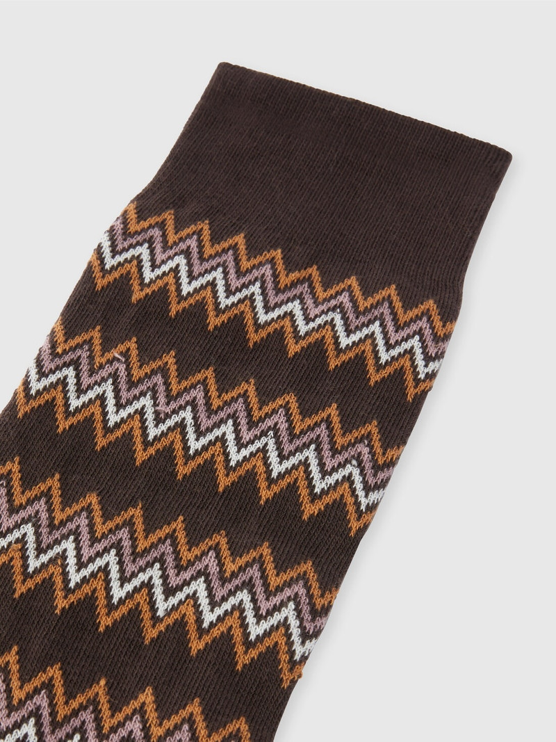 Cotton jacquard blend socks 3