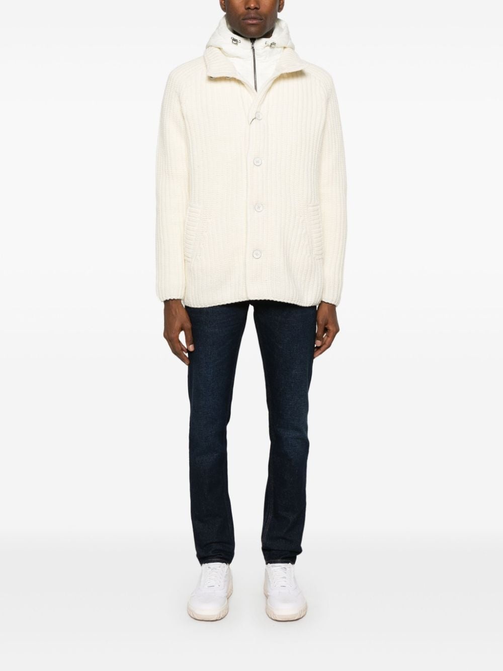 virgin wool cardigan - 2