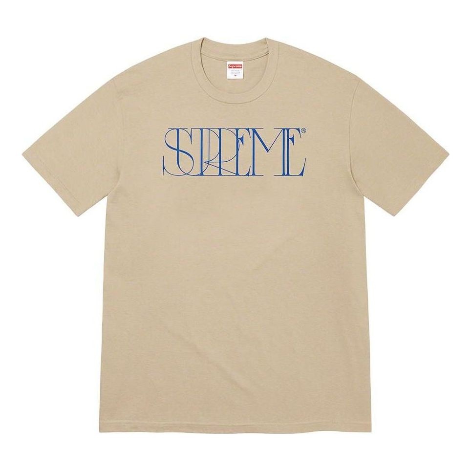 Supreme Winter T-Shirt 'Tan Blue' SUP-FW22-810 - 1