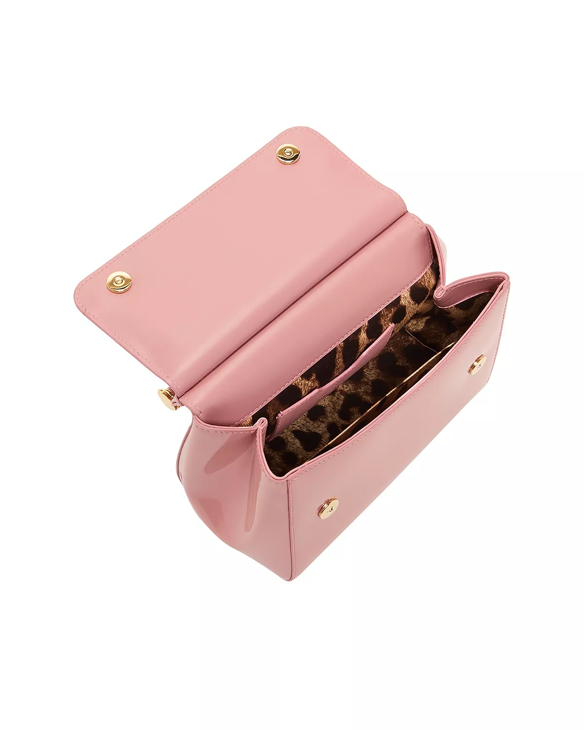 Patent Leather Top Handle Bag - 3
