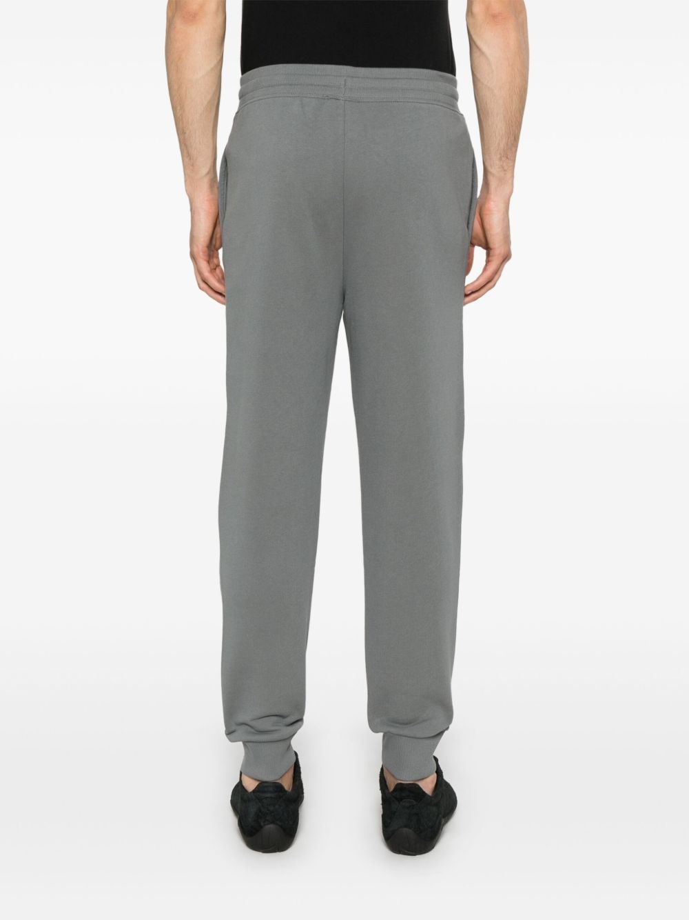 rubberised-logo track pants - 4