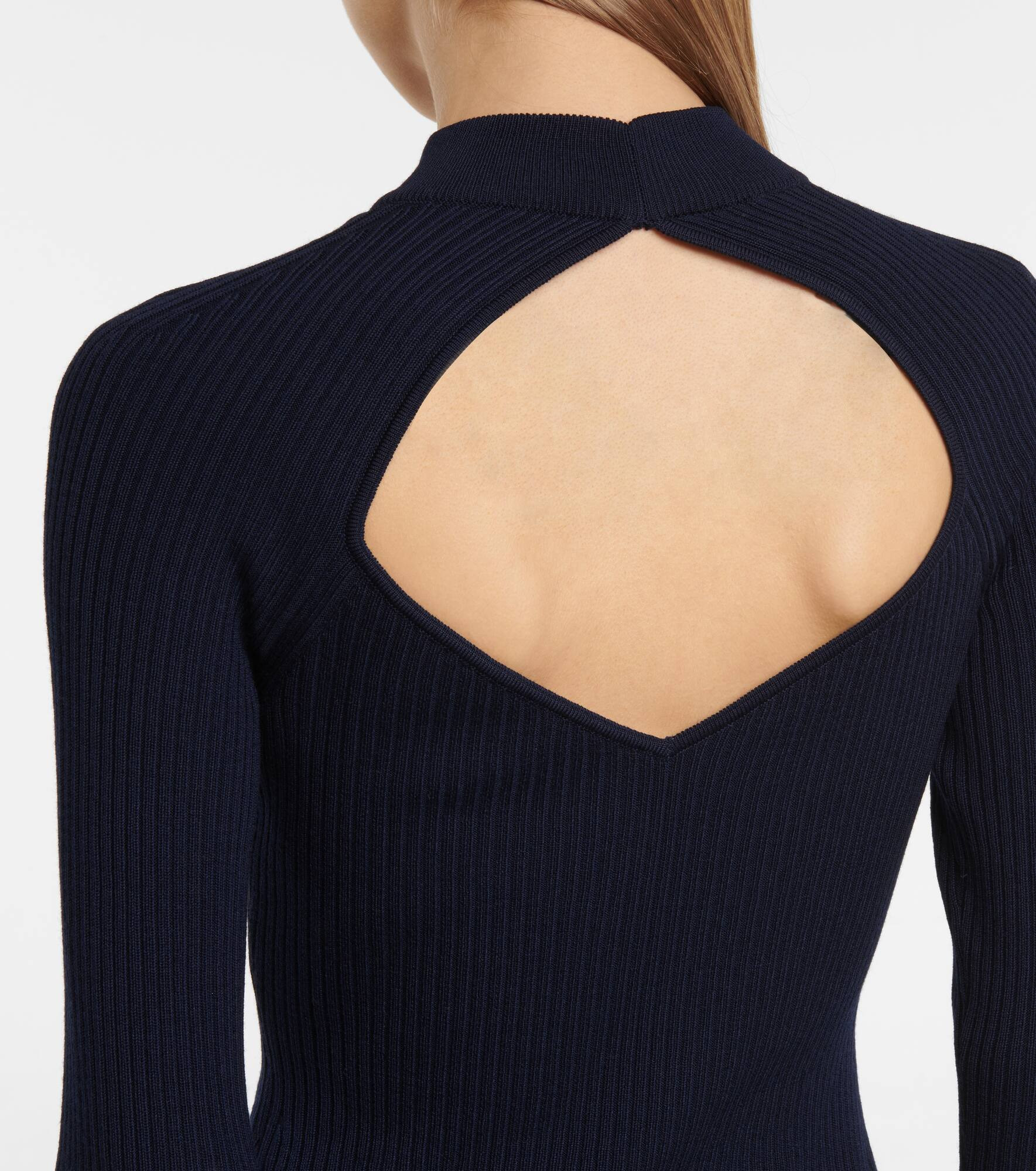 Ribbed-knit wool-blend top - 4