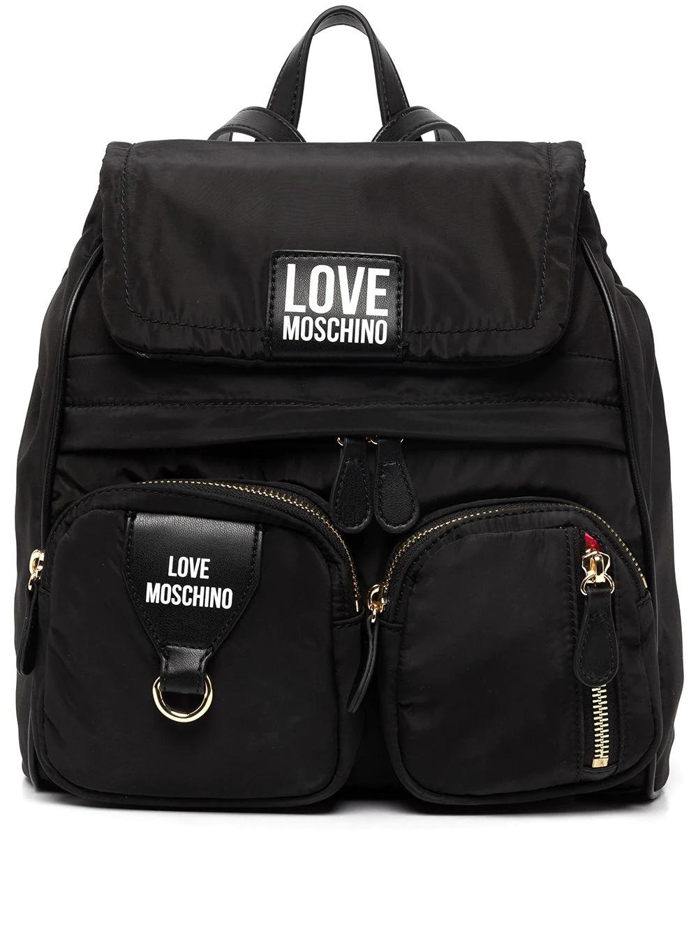 logo-patch back pack - 1