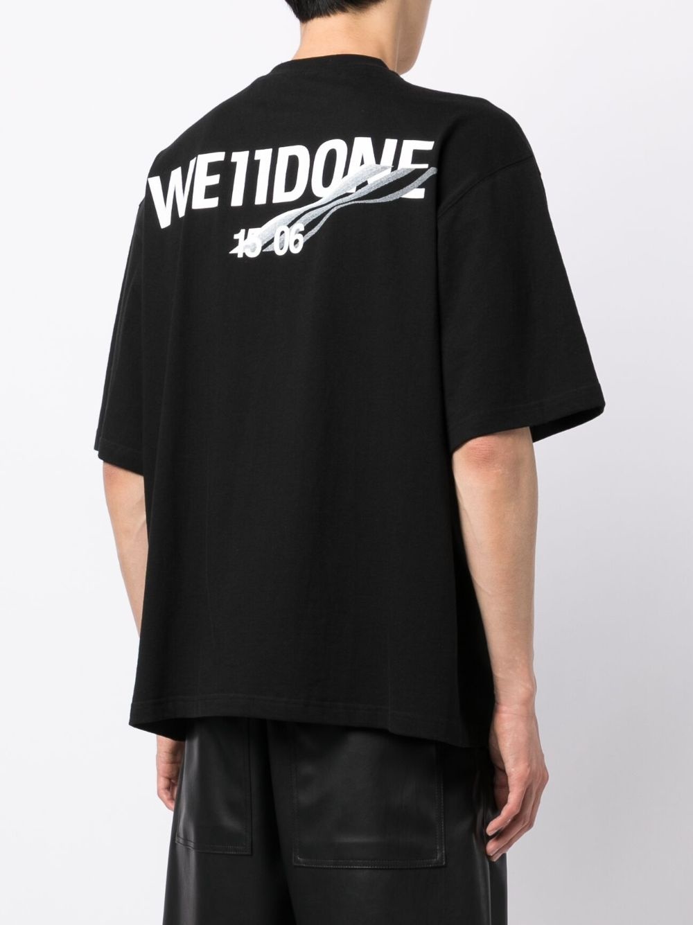 logo cotton T-shirt - 5