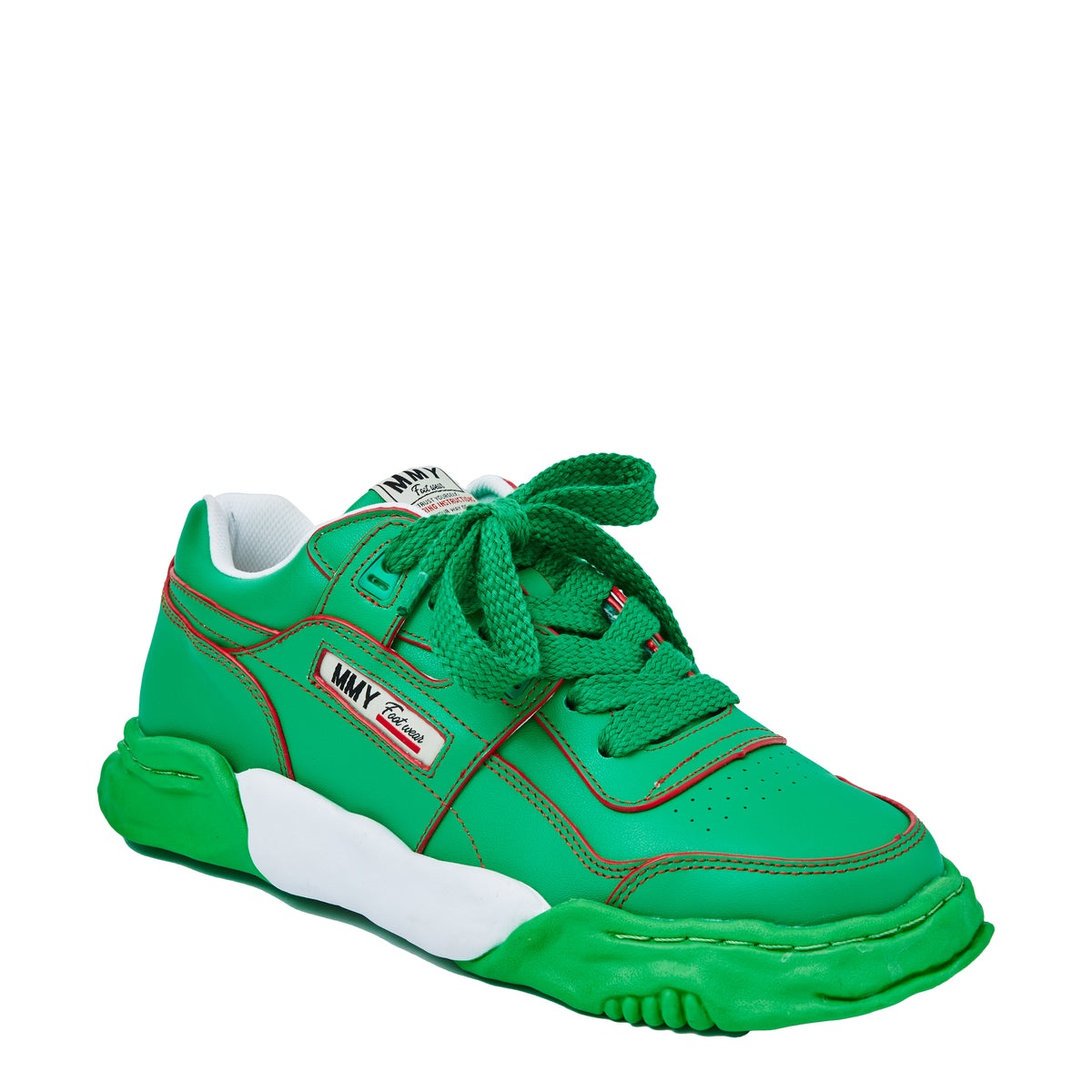PARKER LOW TOP SNEAKERS (GREEN) - 1
