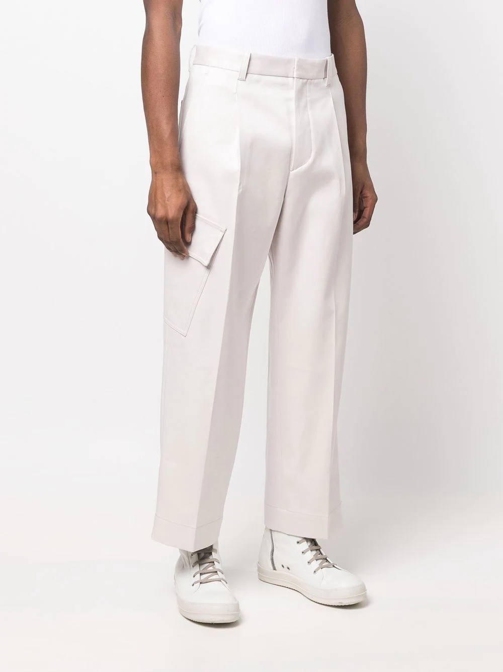 straight-leg trousers - 3