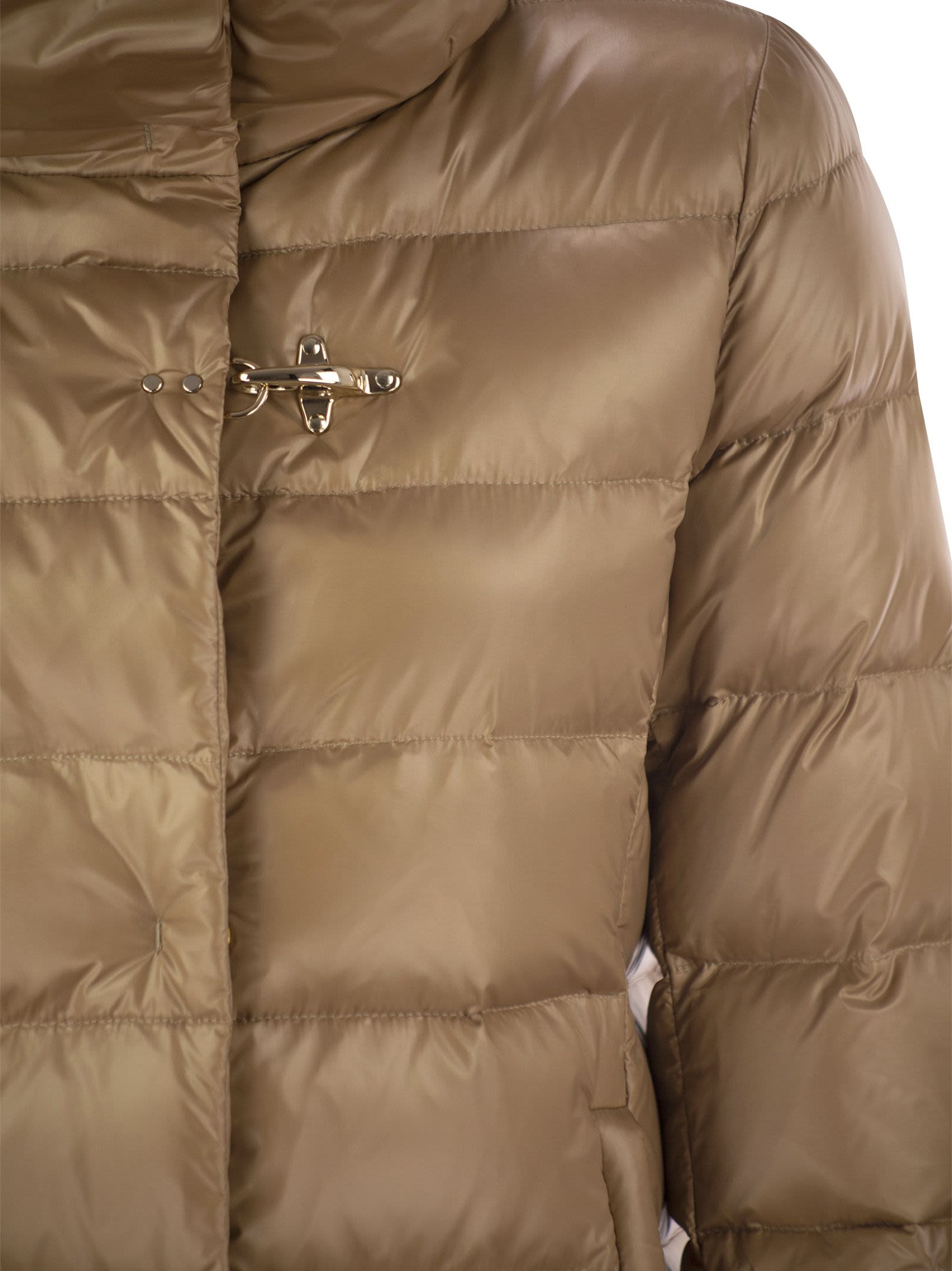 FAY - Fay Women Long Down Jacket With Hook - 4