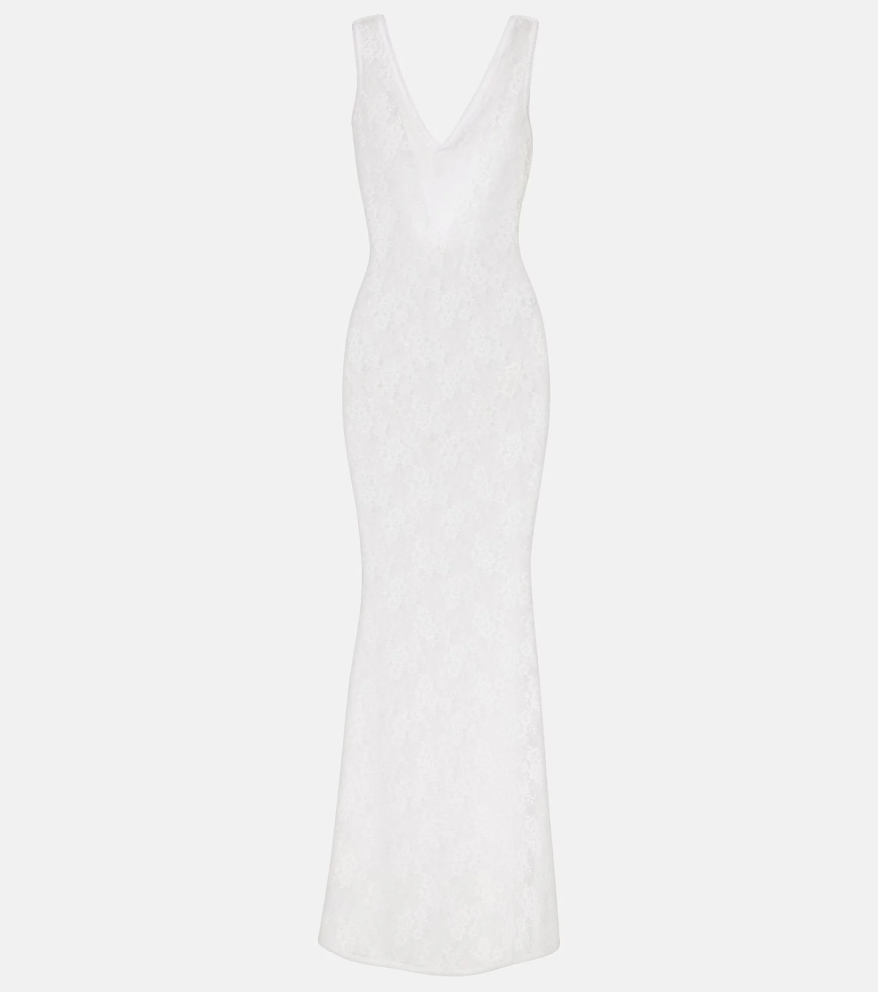 Adel sheer lace maxi dress - 1