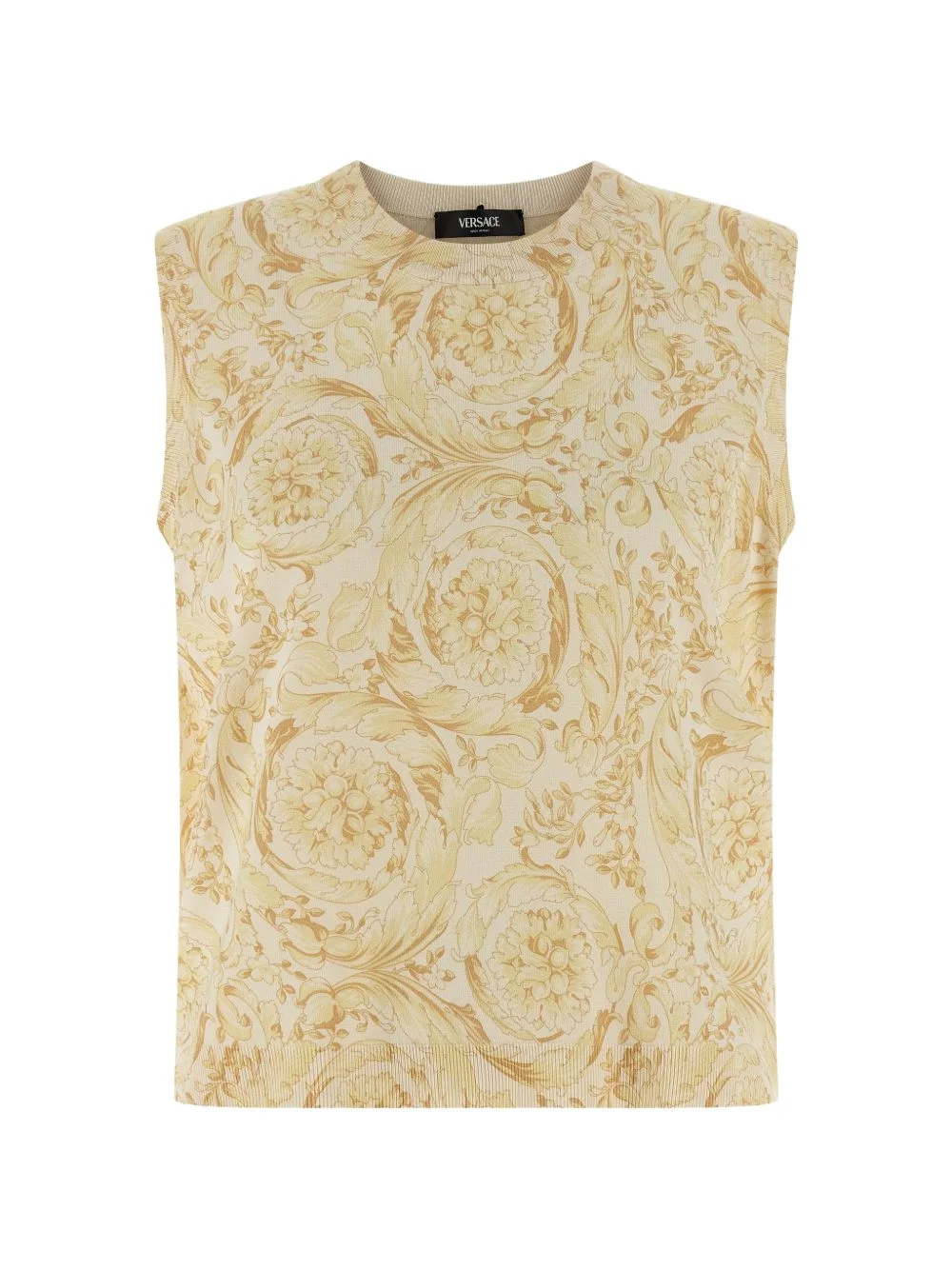 Barocco patterned vest - 1