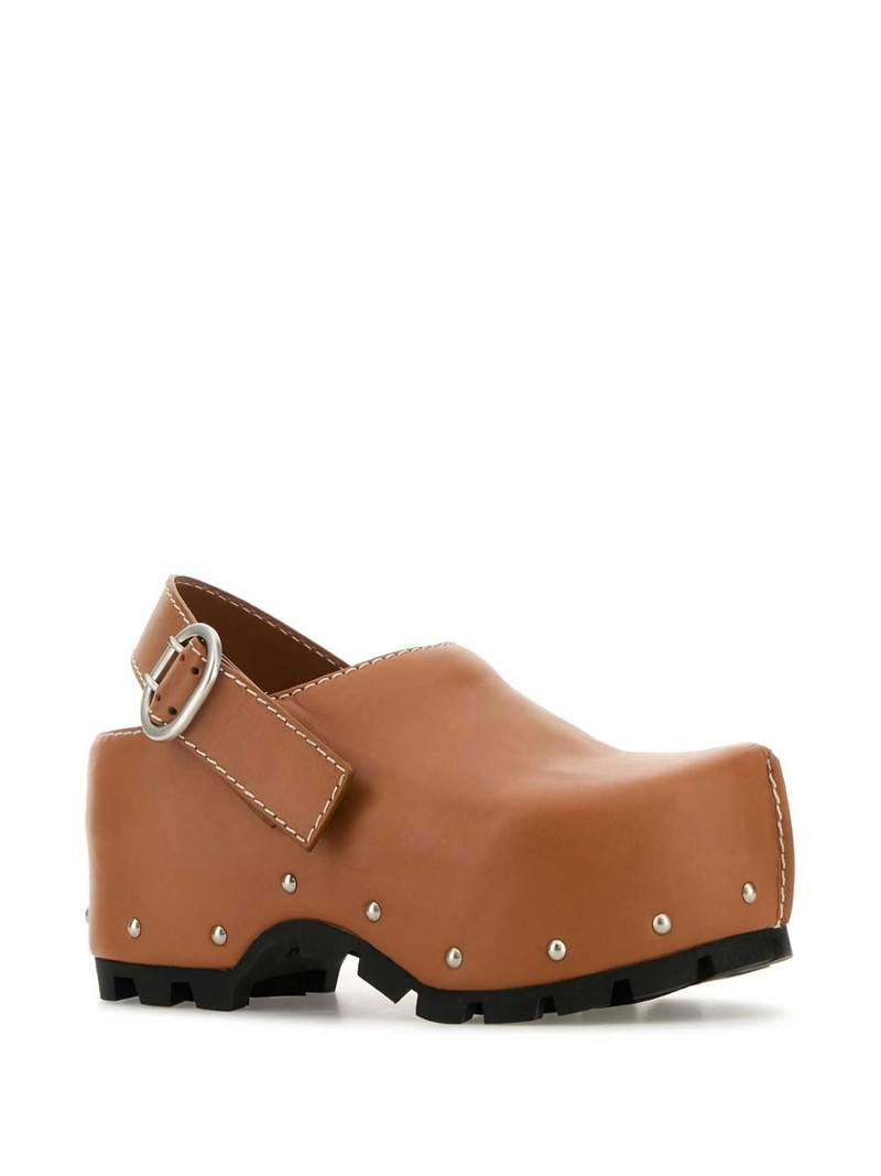 Jil Sander 90mm leather clogs outlook
