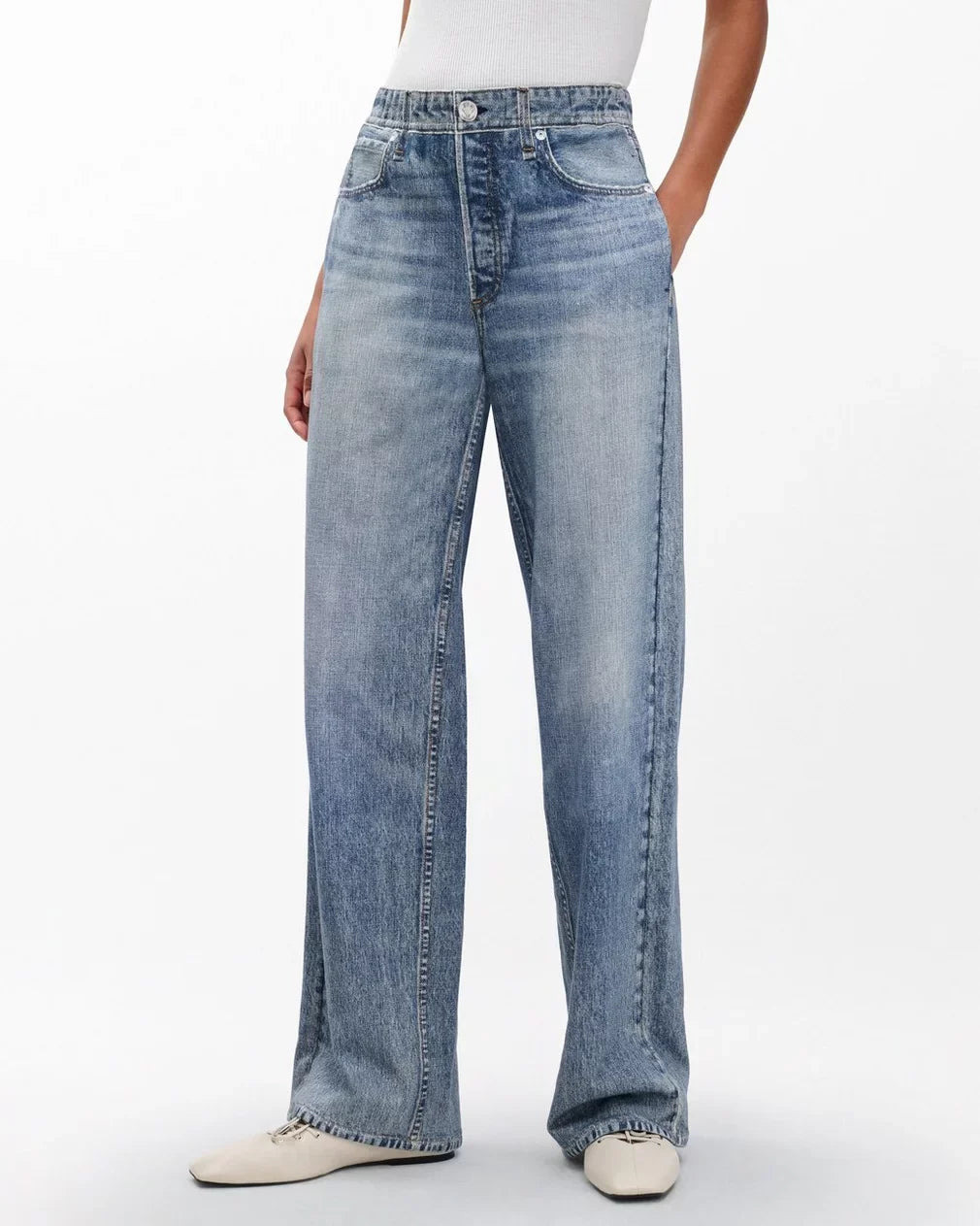 Miramar Terry Wide Leg Pants - 4