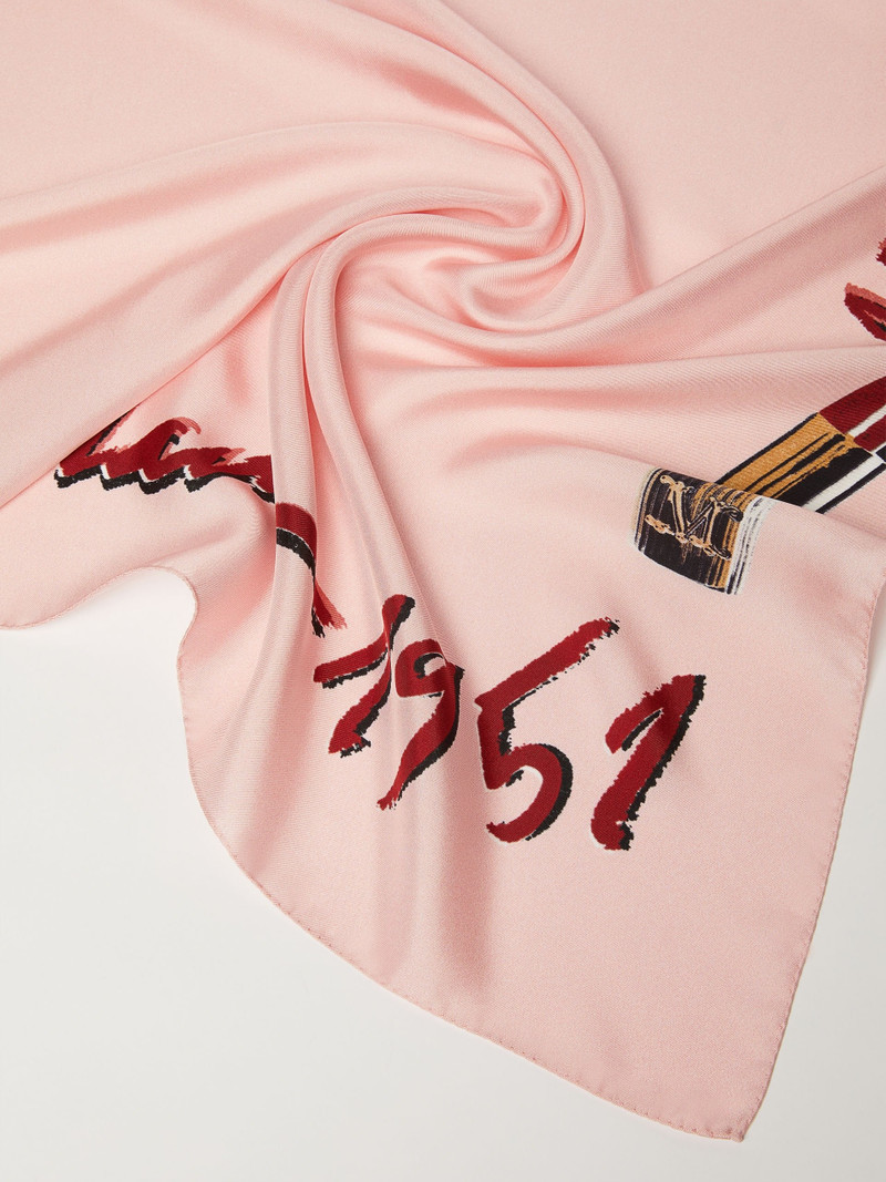 CARRE90 Printed silk foulard 3