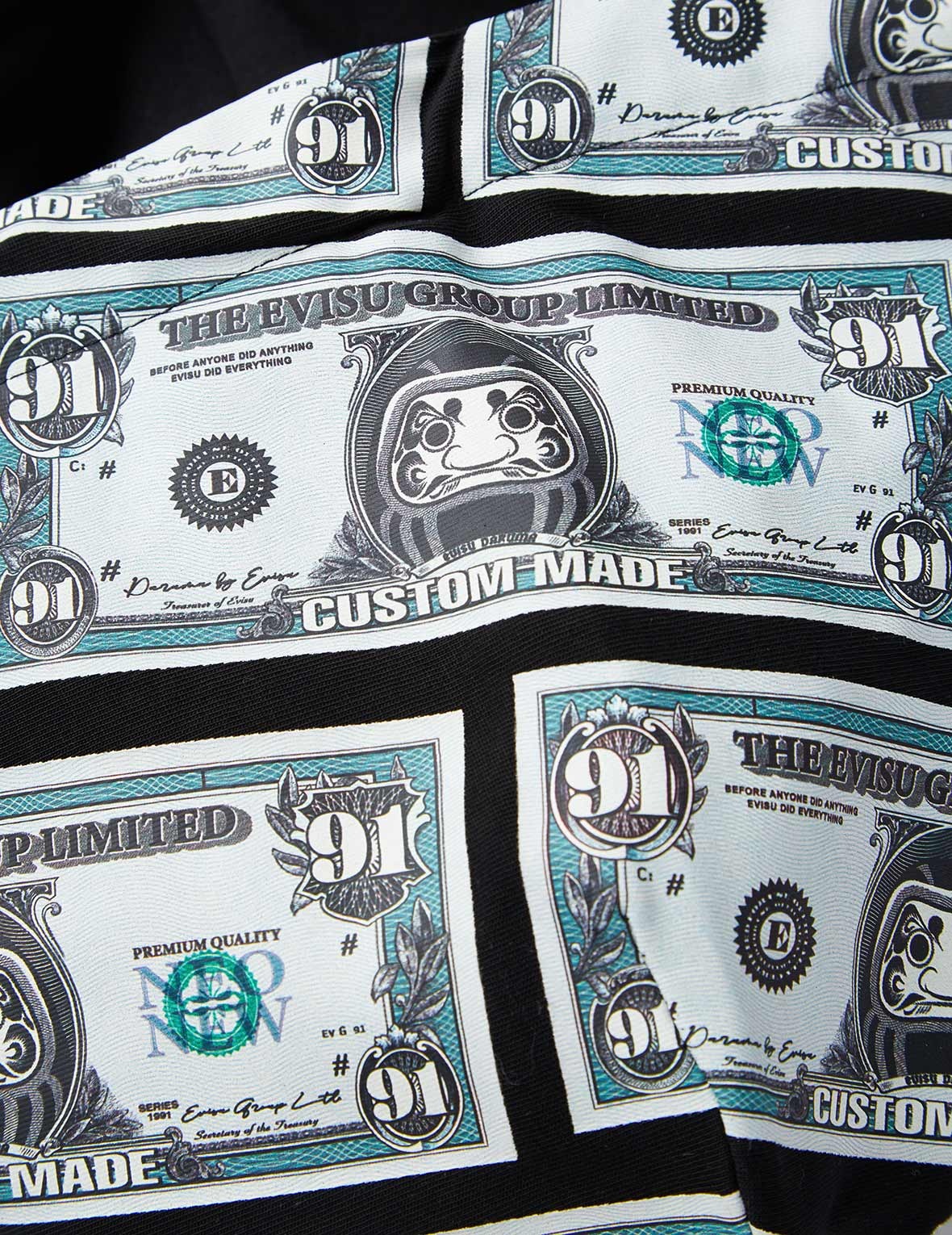 BANKNOTE SEAGULL PRINT HOODIE - 8
