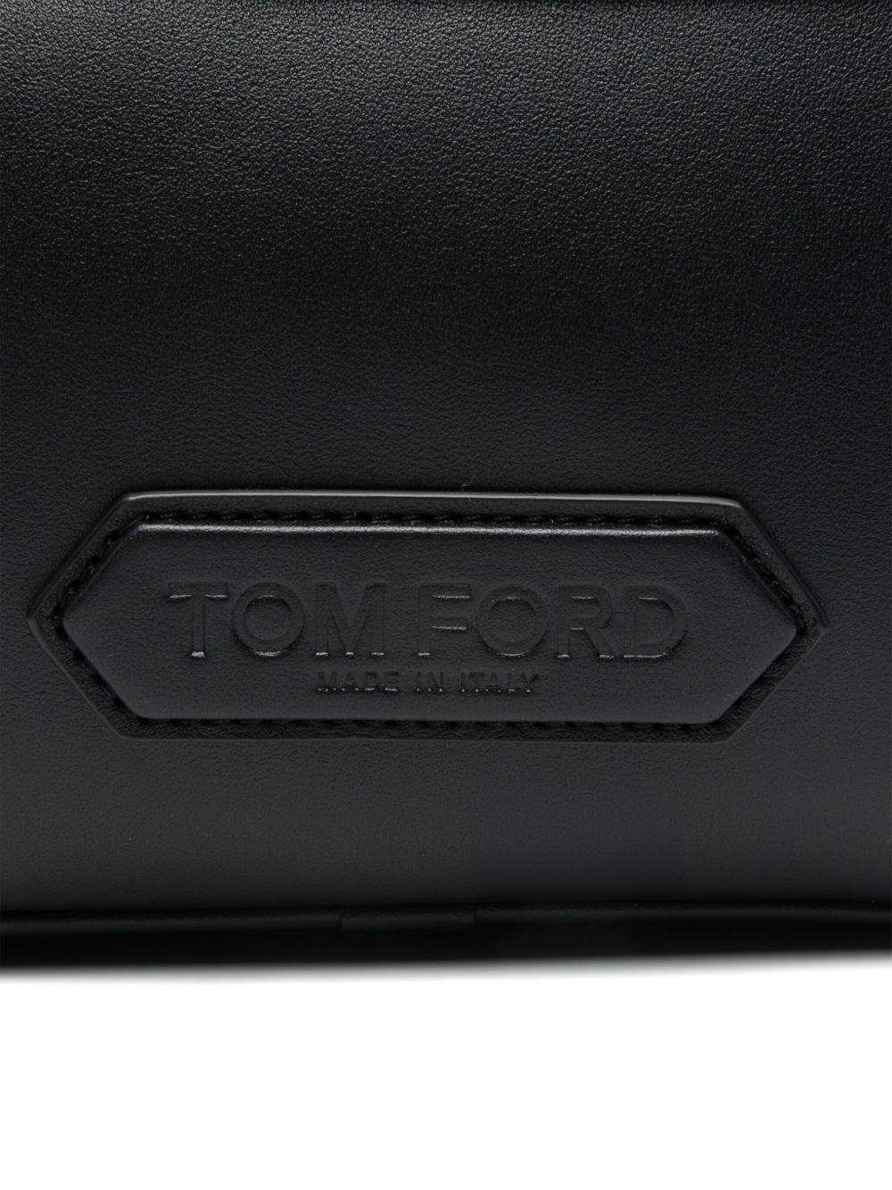 medium leather messenger bag - 4