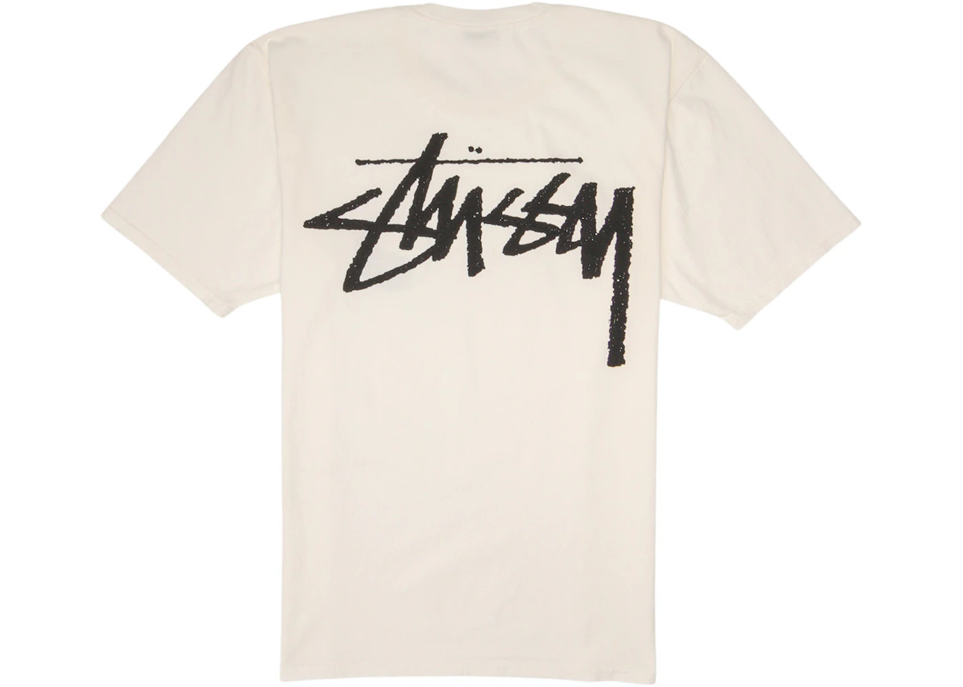 Stussy x Our Legacy Work Shop Yin Yang Pigment Dyed Tee Natural - 2