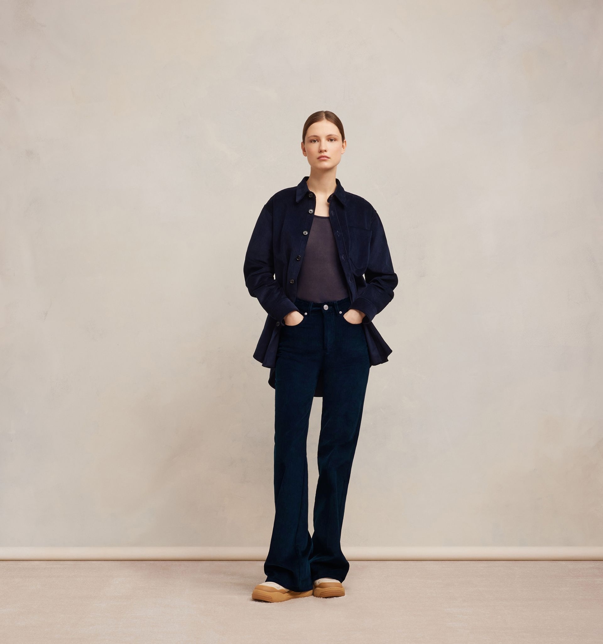 Flare Fit Trousers - 3
