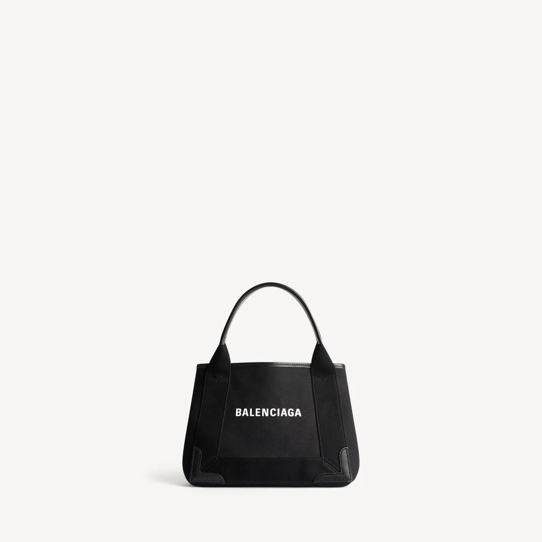 Women's Navy Xs Tote Bag in Black - 1