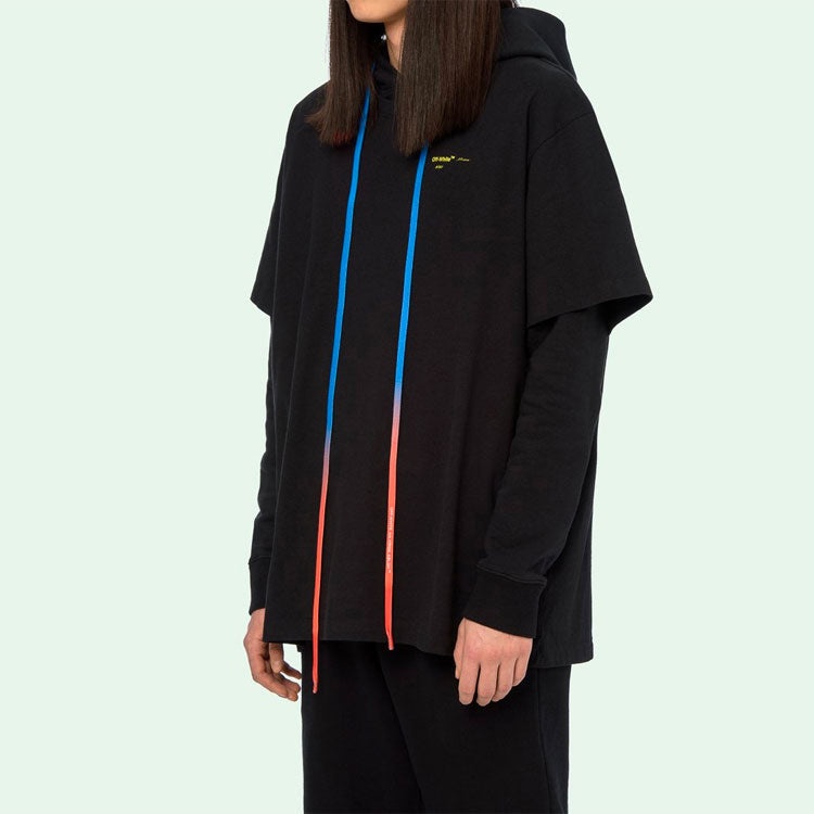 Off-White Back Arrow Printing Drawstring Black OMAB033F191850101060 - 5