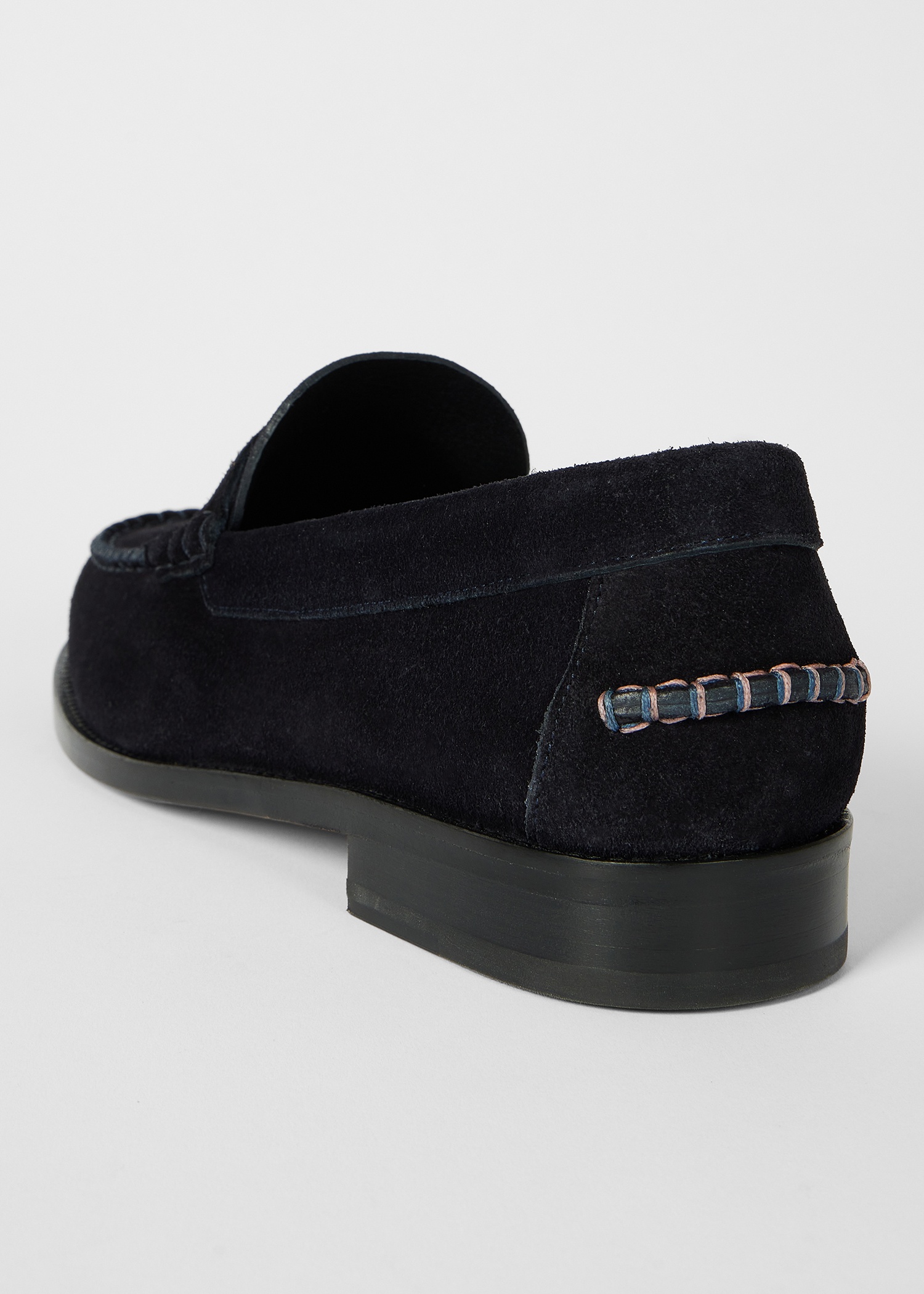 Navy Suede 'Lido' Loafers - 5