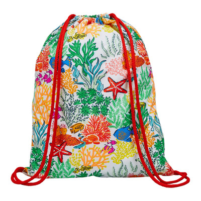 Vilebrequin Kids Backpack Fonds Marins Multicolores outlook