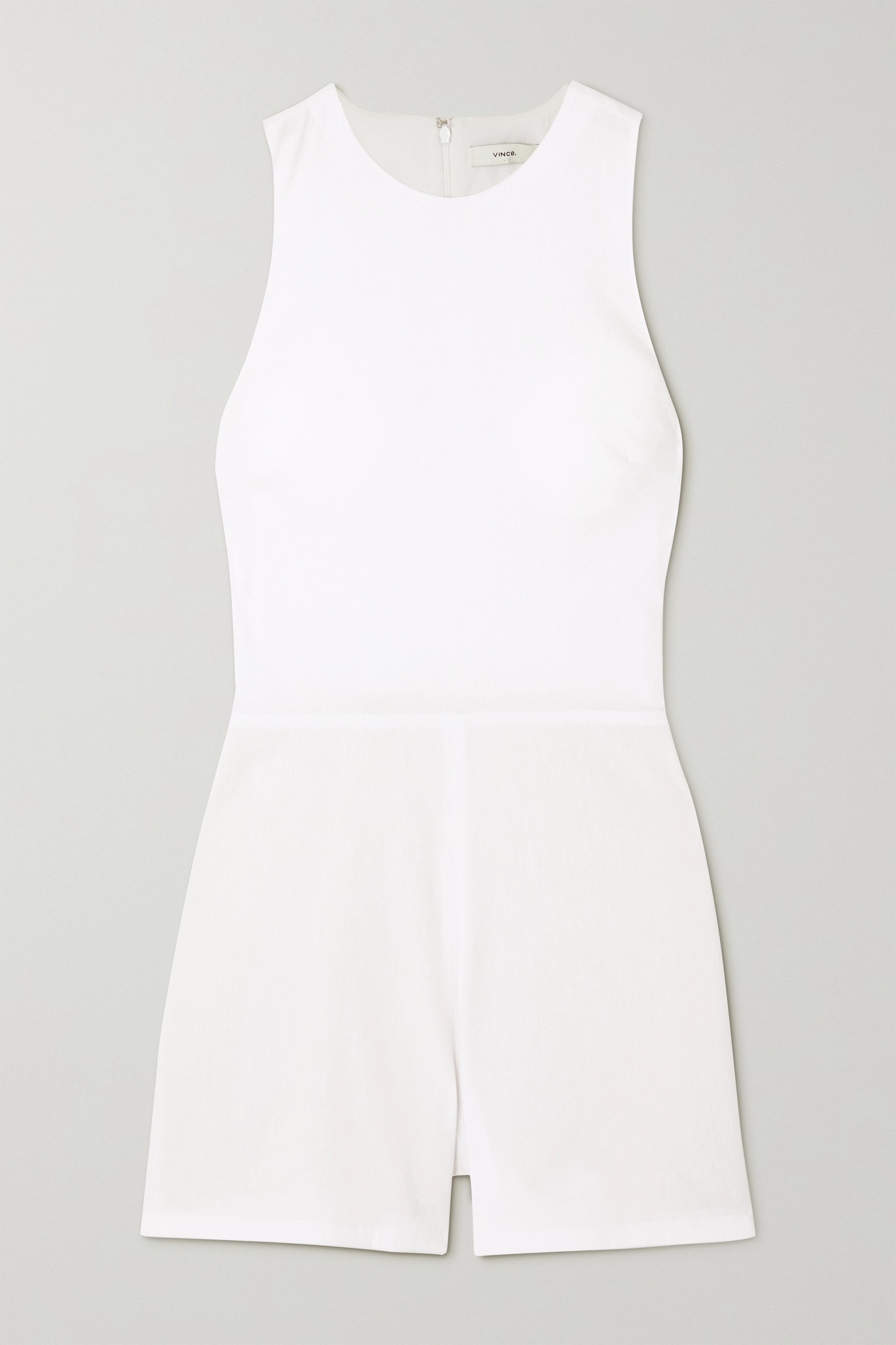 Linen-blend playsuit - 1