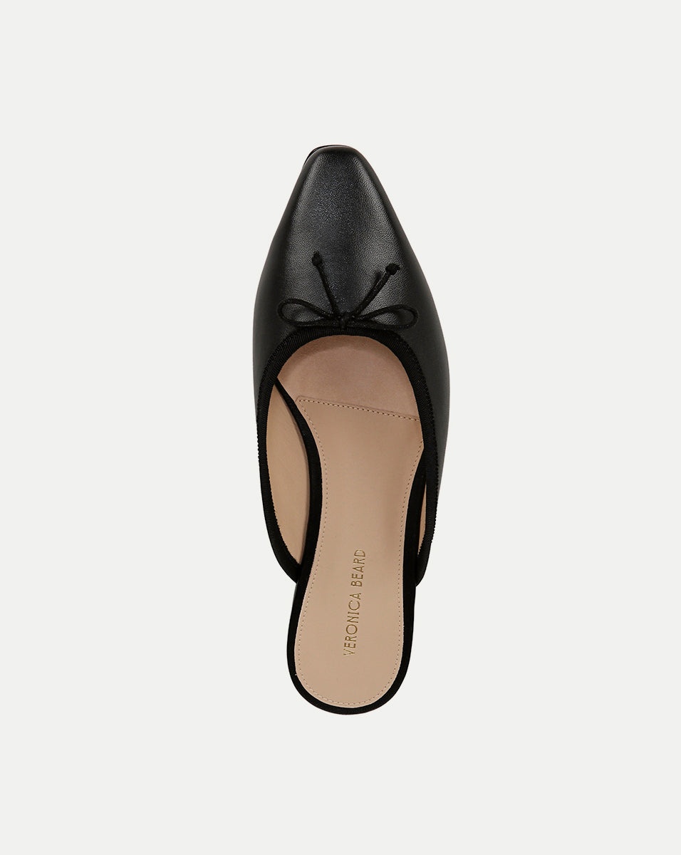 CATHERINE LEATHER MULE - 3