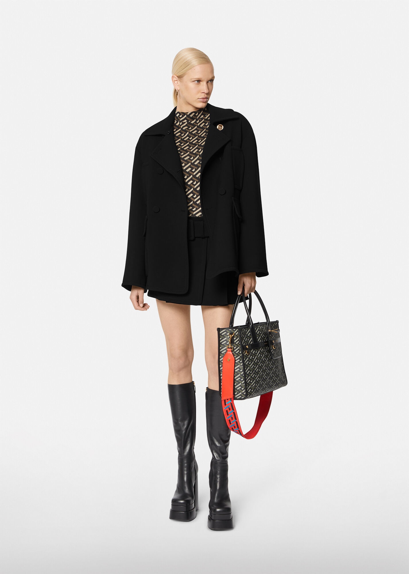 Wool Mini Skirt - 4