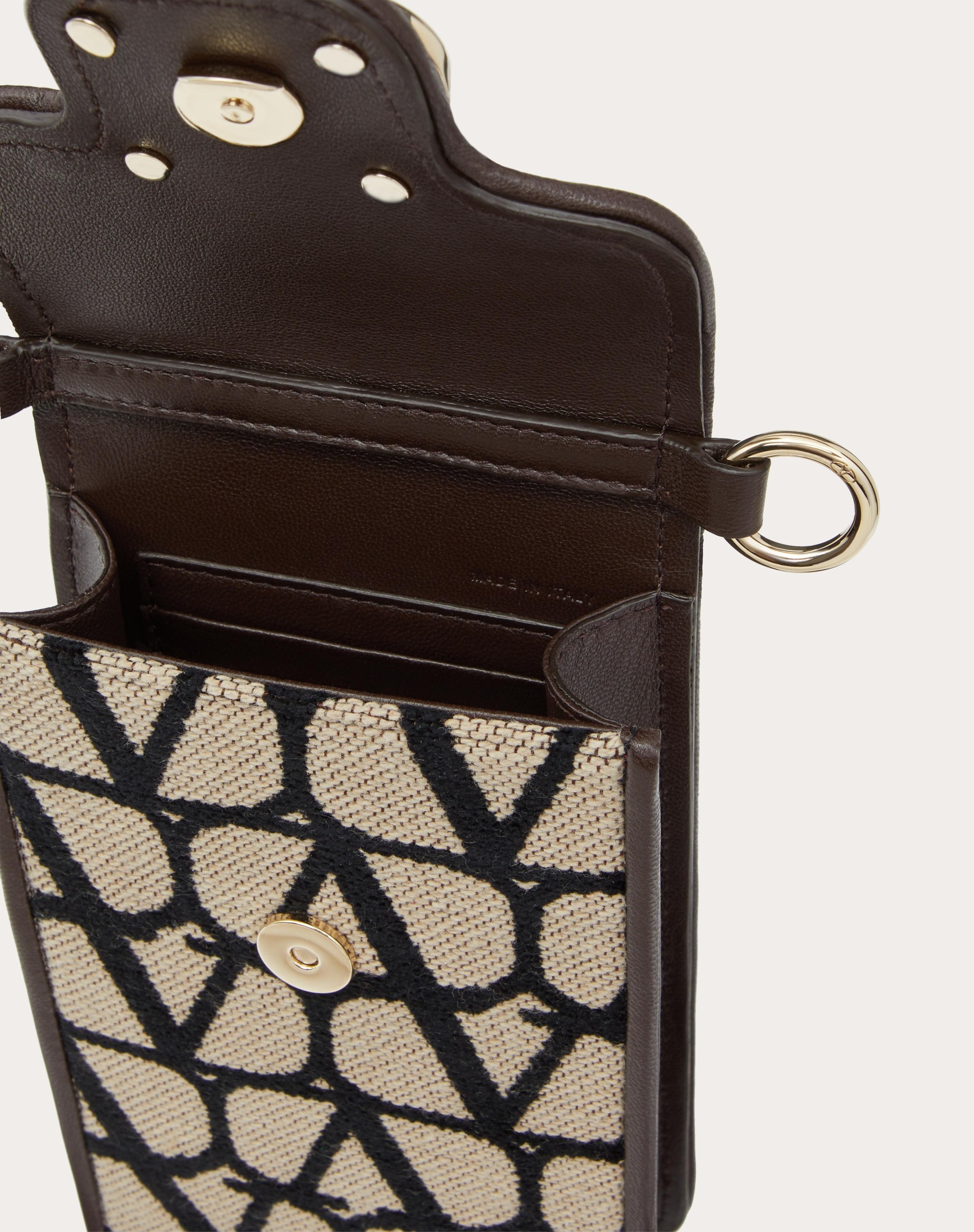 LOCÒ TOILE ICONOGRAPHE PHONE CASE WITH CHAIN 6