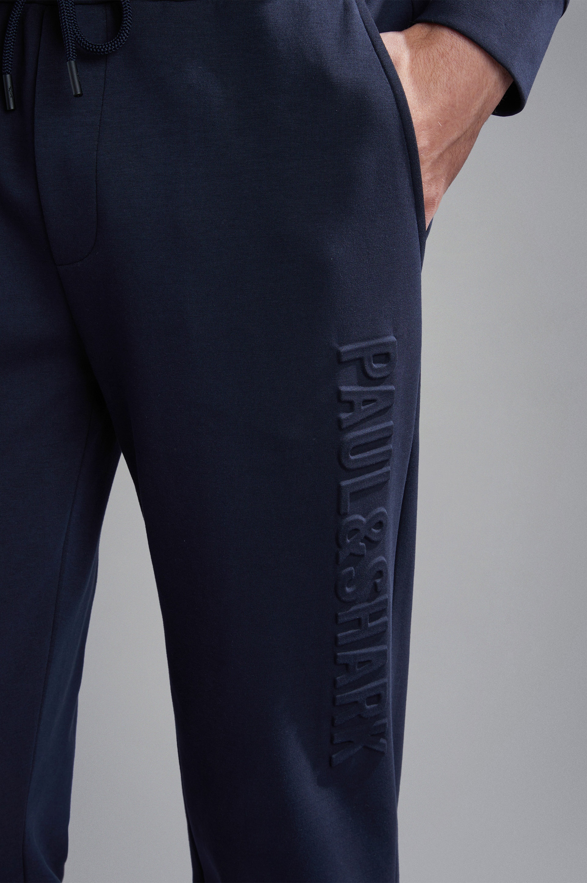 ACTIVE FLEECE COTTON TRACK-PANTS - 4