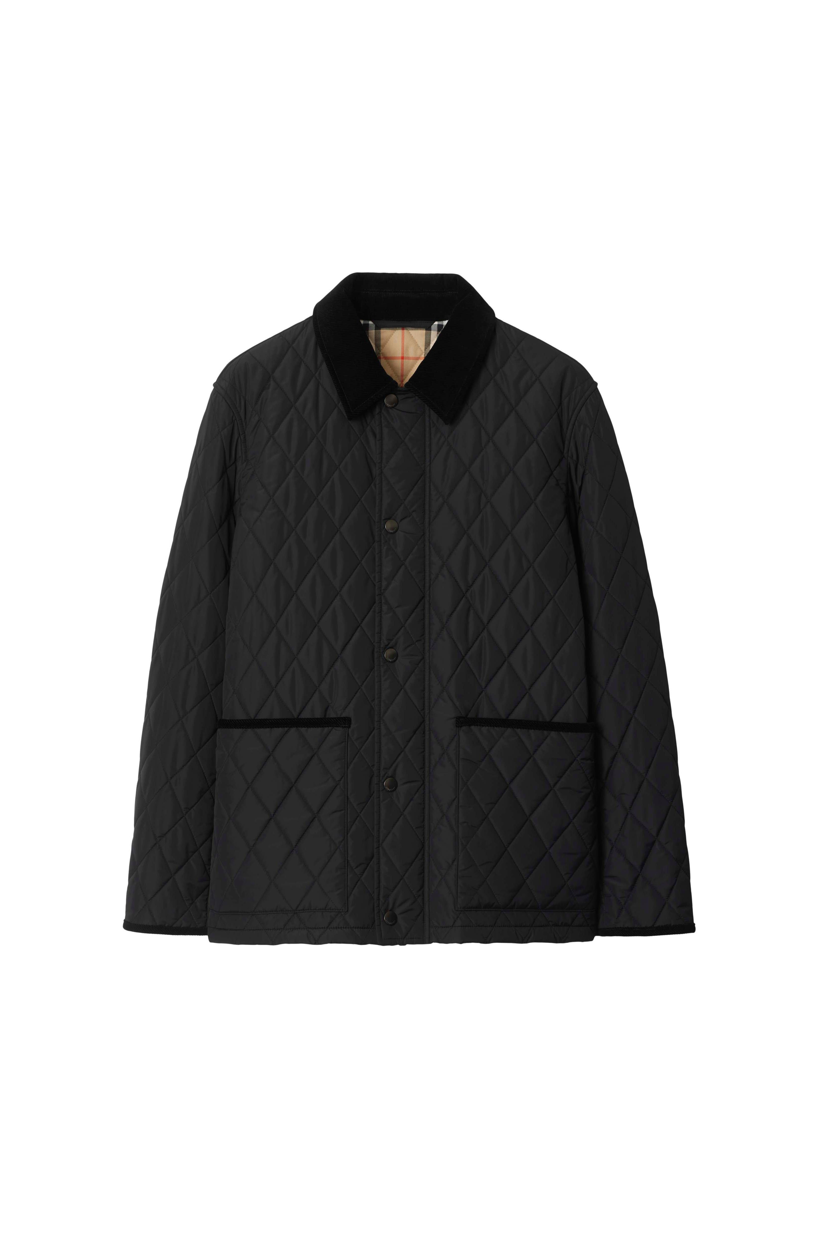 burberry Quilted Nylon Barn Jacket in Black at Nordstrom - 2