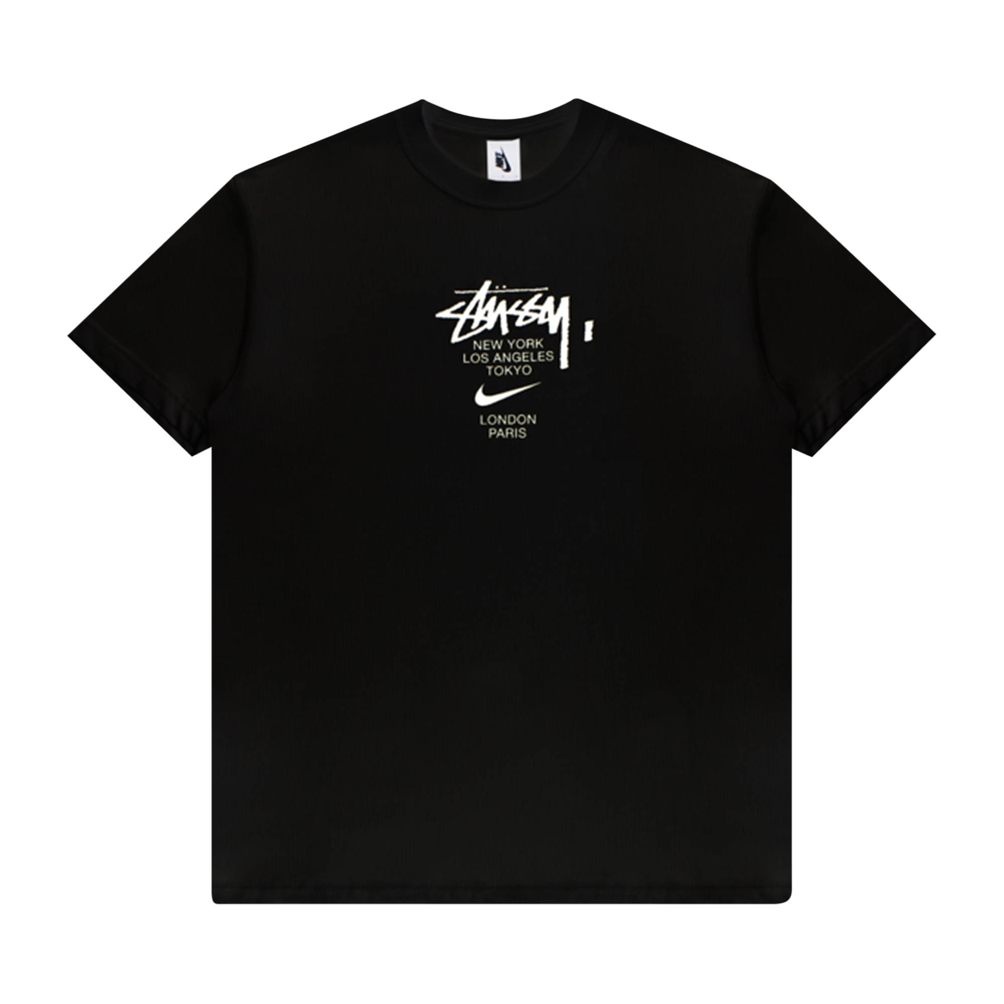 Nike x Stussy International Tee 'Black' - 1