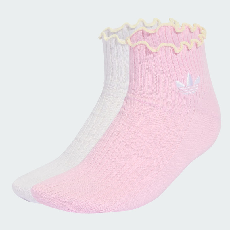 RUFFLE QUARTER SOCKS 1