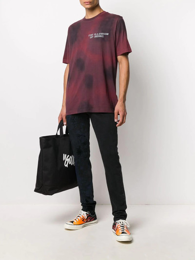 Diesel tie-dye cotton t-shirt outlook