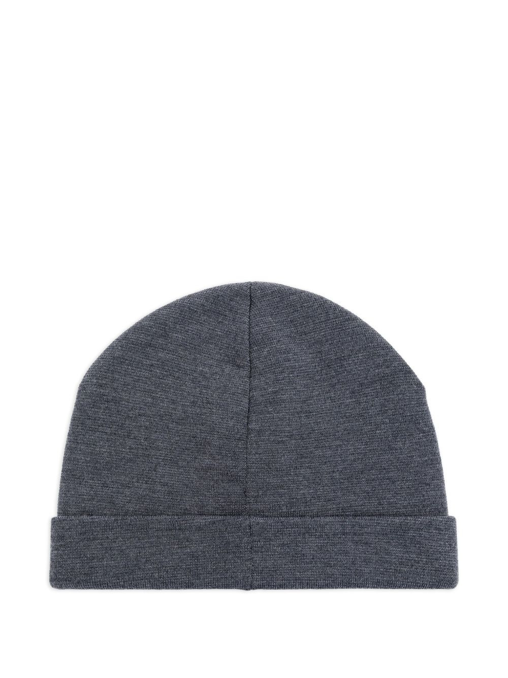 logo-embroidered wool beanie - 2