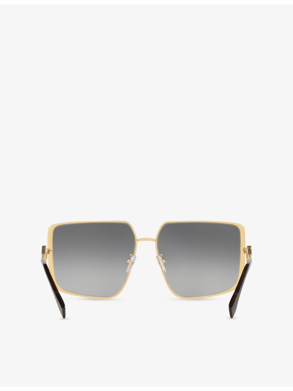 FE40148U Irregular Metal Sunglasses - 4