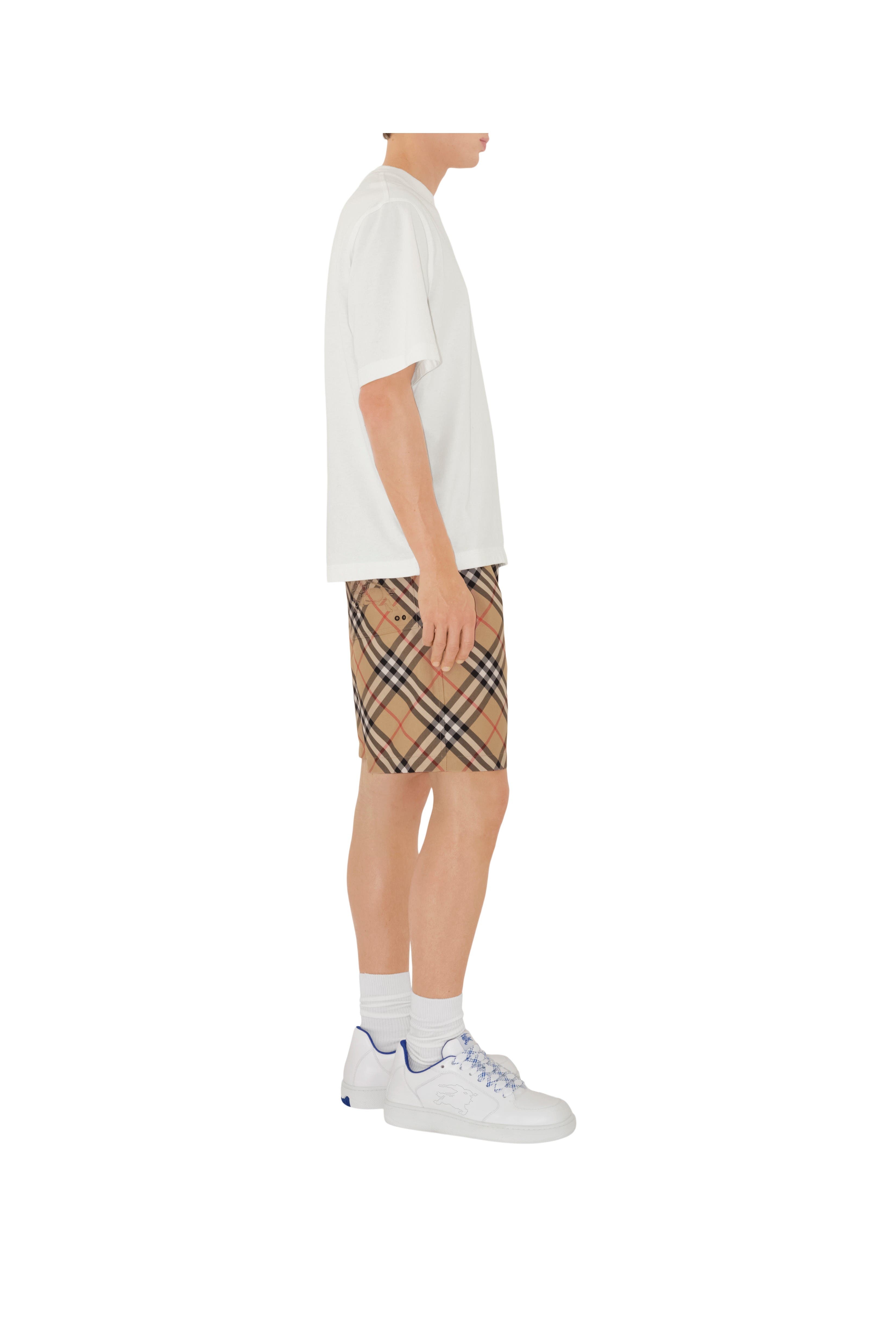 burberry Check Shorts in Sand at Nordstrom - 3