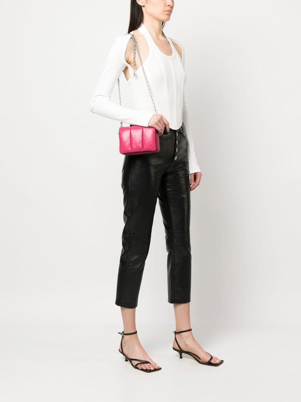 Ery Panel leather crossbody bag - 2