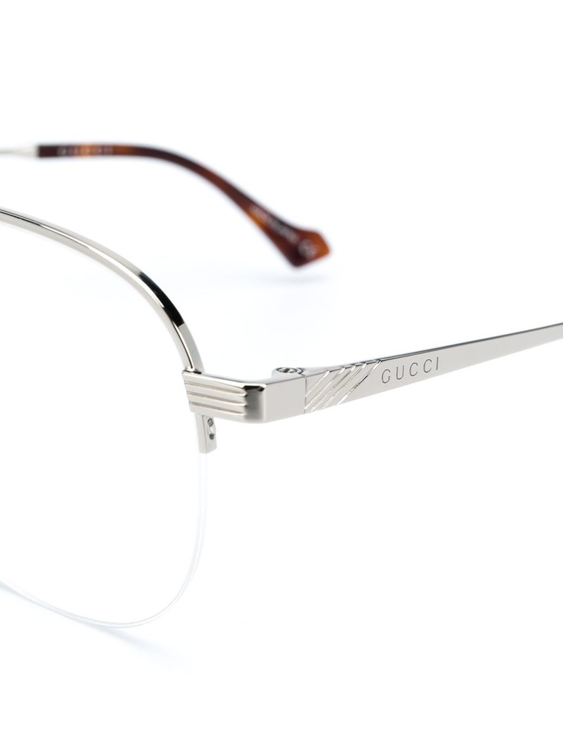 double-bridge pilot-frame glasses 3