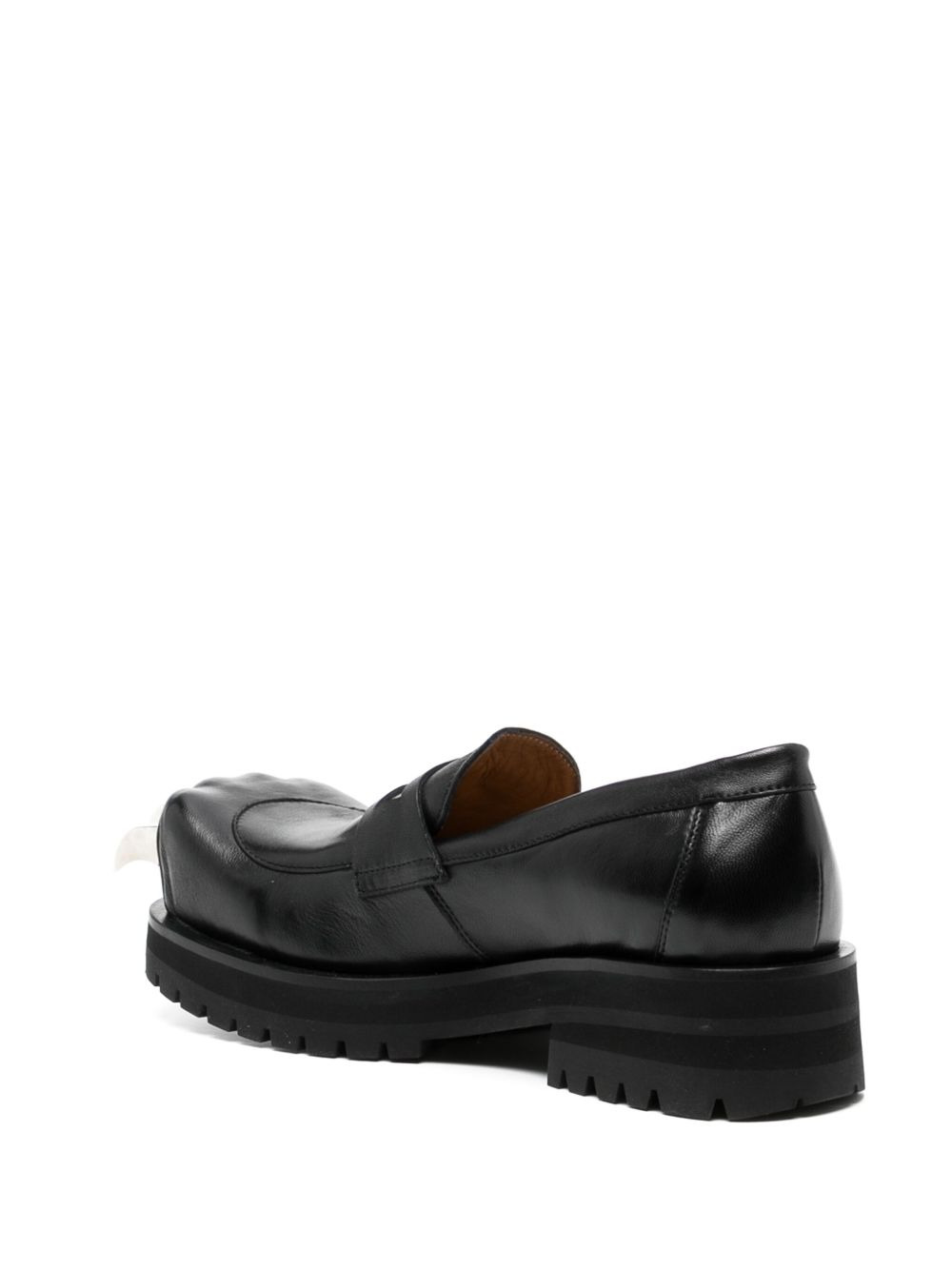 Moggies leather loafers - 3