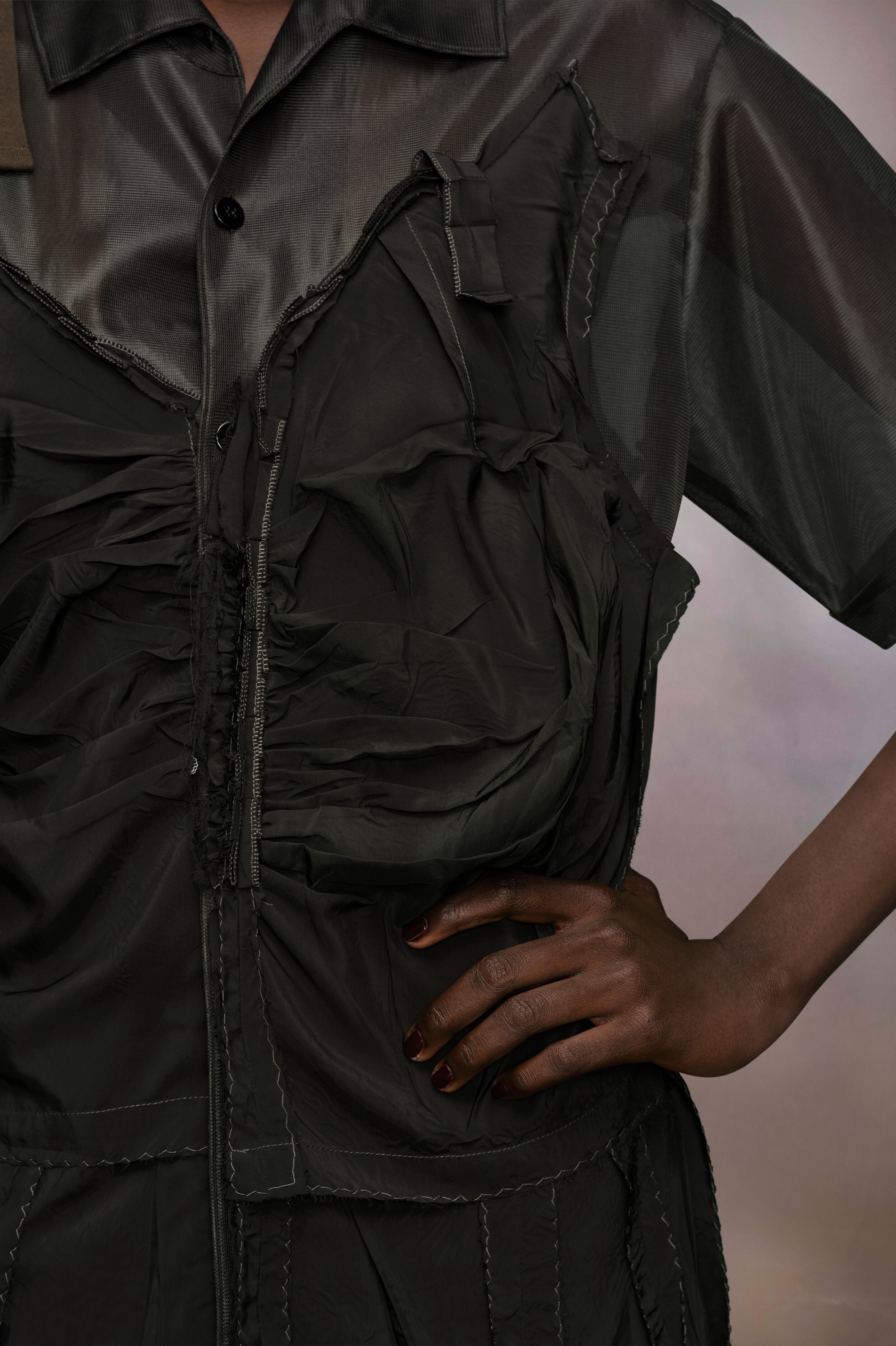 Décortiqué shirtdress - 6