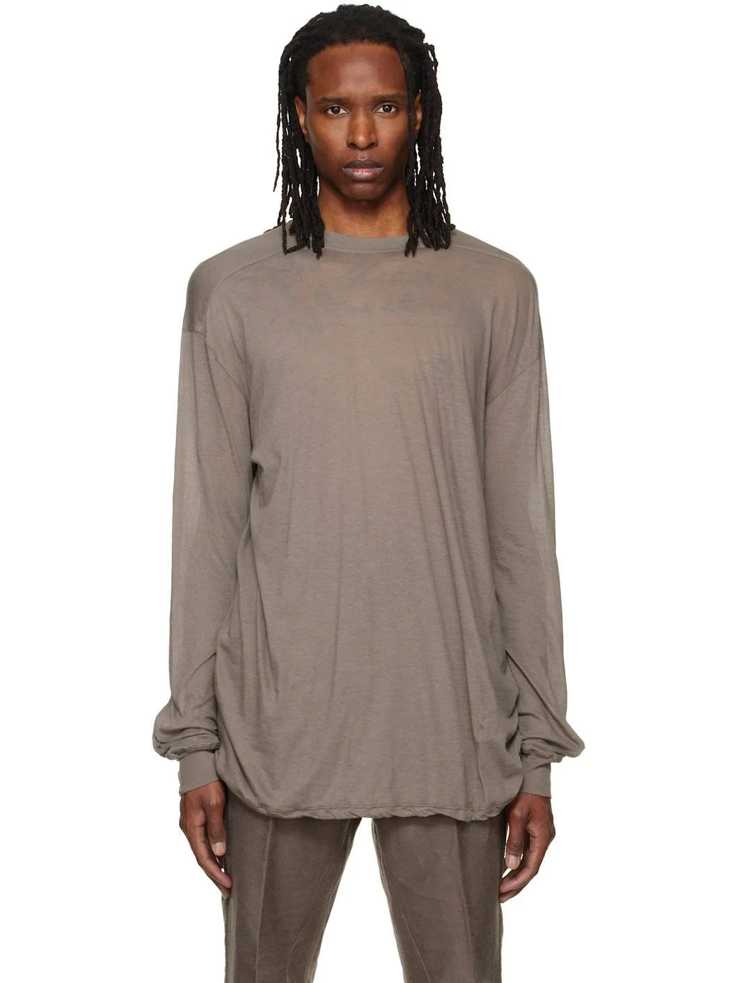 Gray Tower Rick S Jumbo L/S T-shirt - 1
