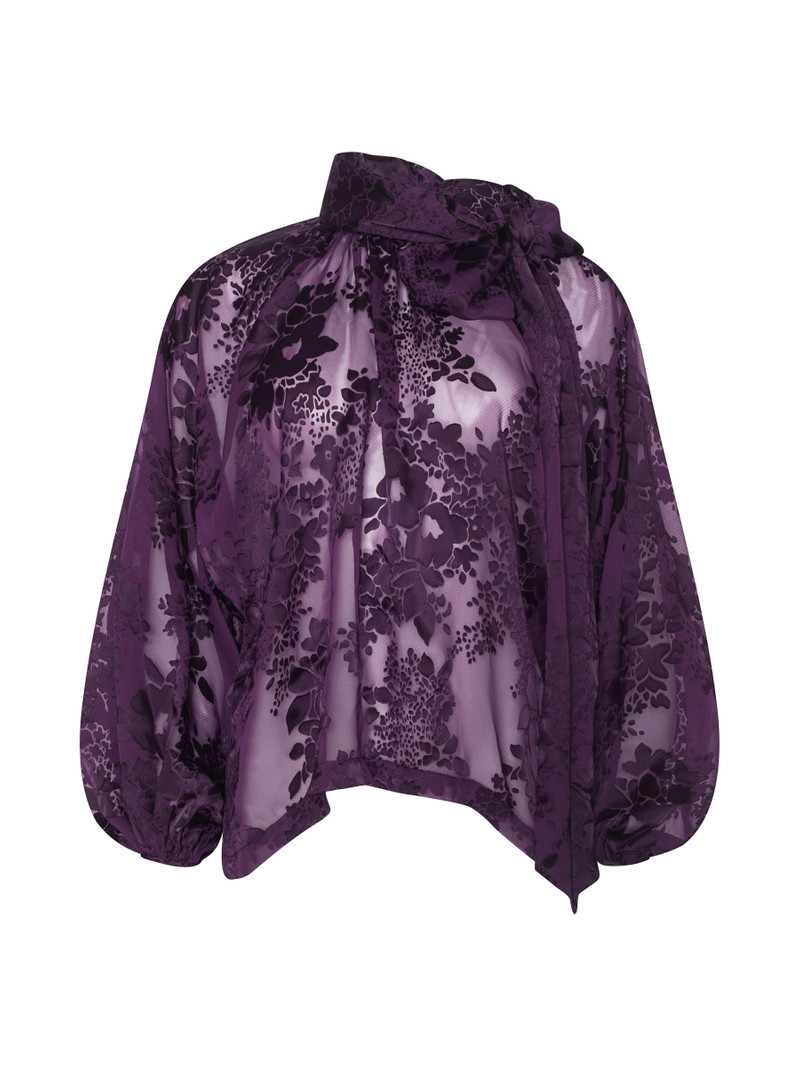 Rhett Burnout Satin Blouse 1