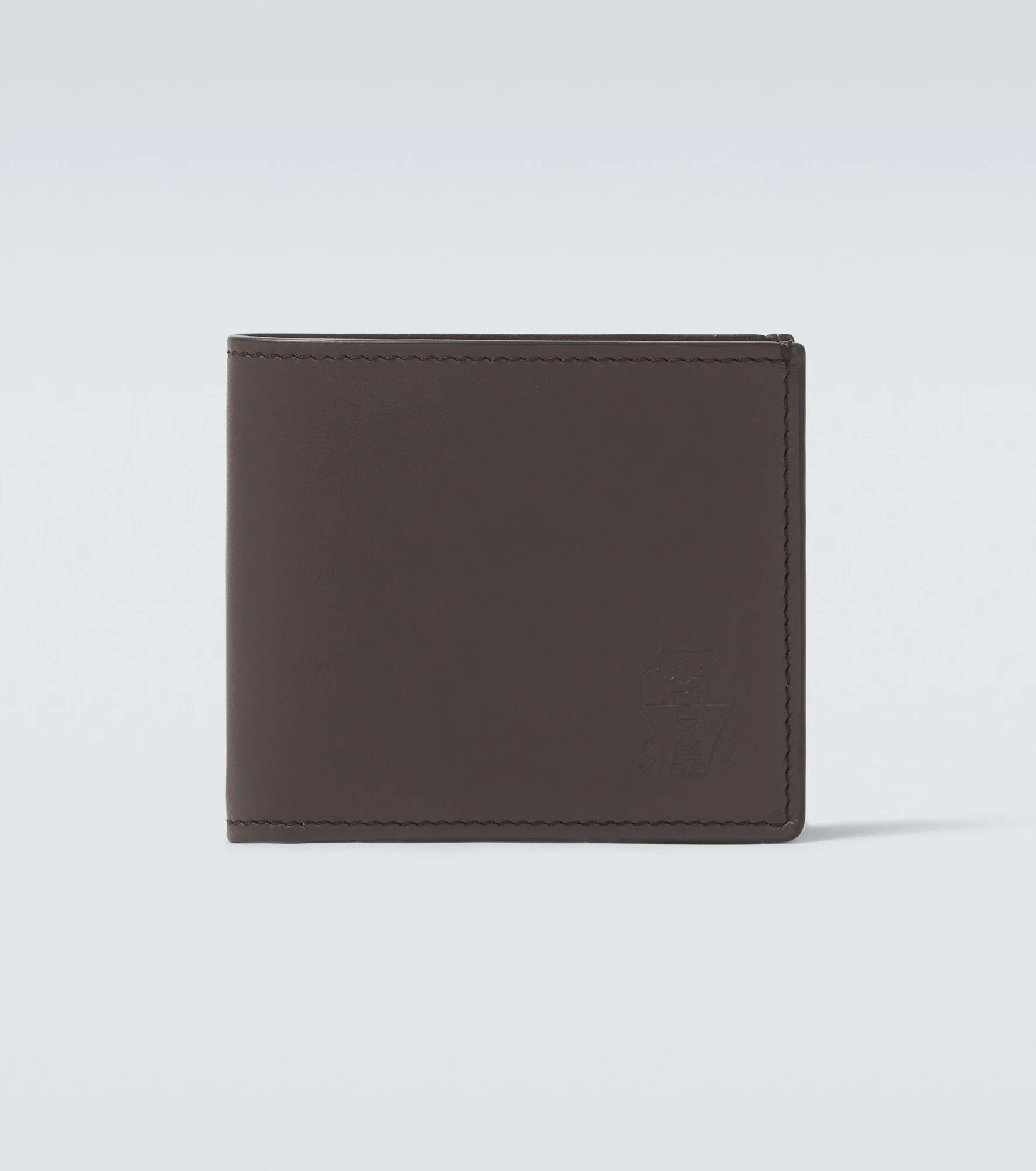 Leather bi-fold wallet - 1